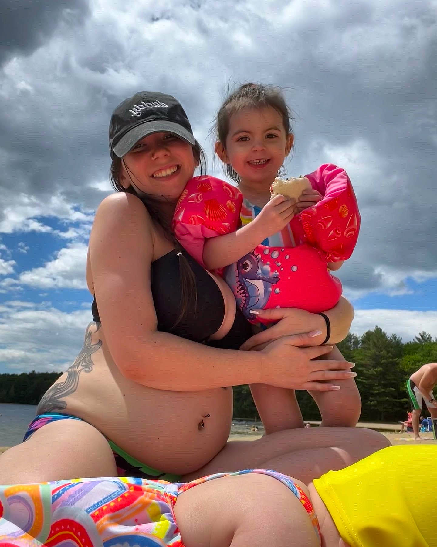 Eleanora joined the competition — help win amazing prizes! brassiere, cloud, happy, hat, headwear, joy, leisure, mammal, muscle, people_in_nature, people_on_beach, person, recreation, shorts, sky, smile, summer, swimsuit_top, swimwear, thigh