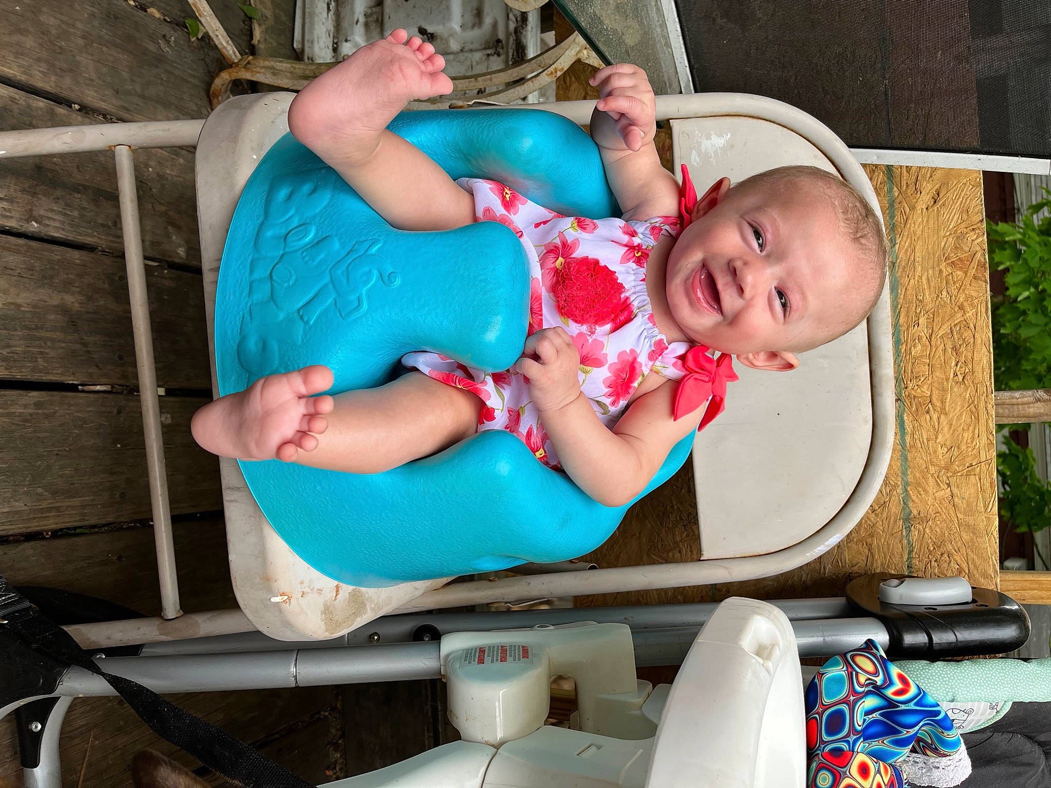 Majesty joined the competition — help win amazing prizes! baby, baby_products, baby_toddler_clothing, blue, child, comfort, electric_blue, event, fun, happy, hat, leisure, magenta, person, play, room, sitting, smile, thigh, toddler