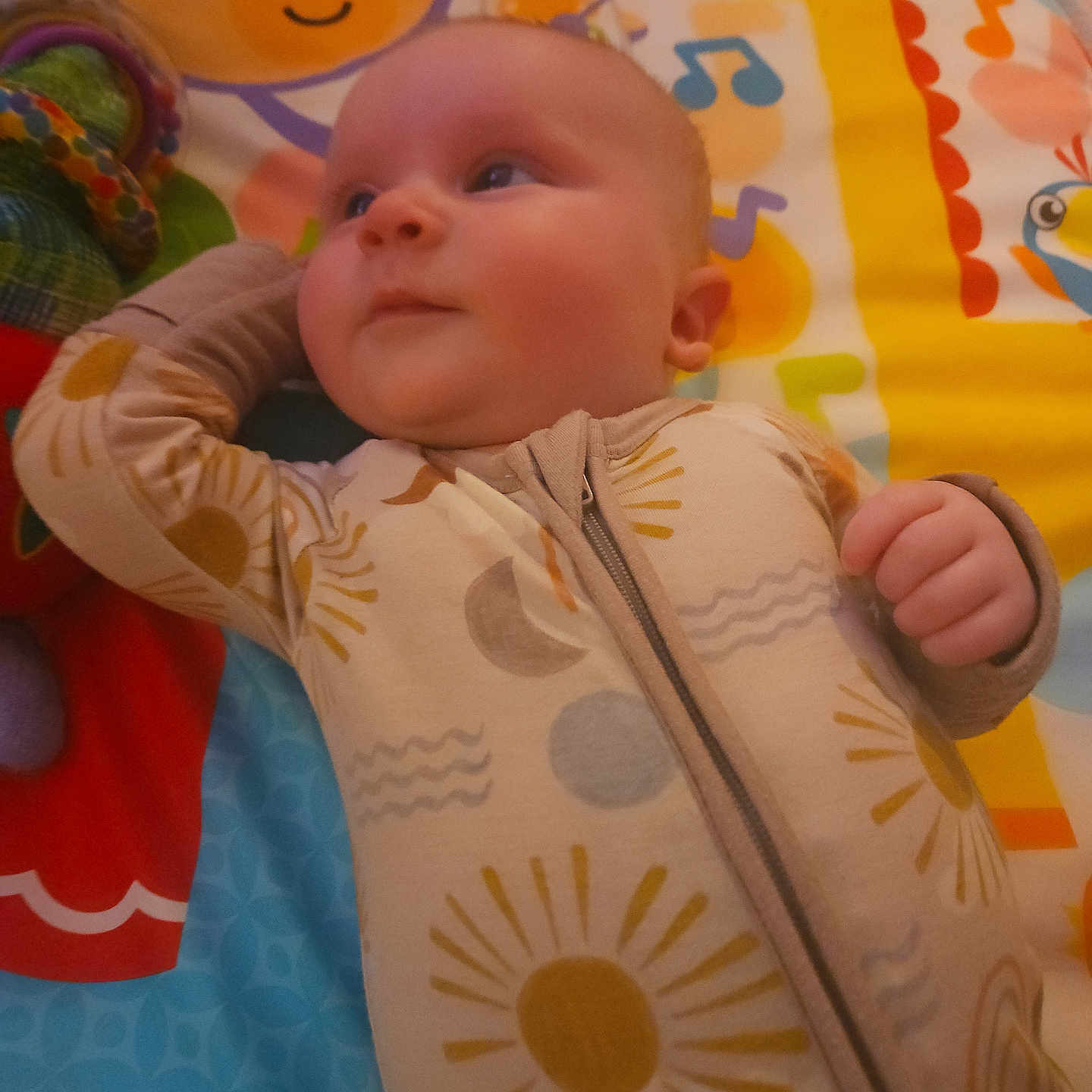 Joel joined the competition — help win amazing prizes! applique, baby, blanket, bodypart, clothing, crib, face, finger, furniture, hand, head, infantbed, knitwear, newborn, pattern, person, photography, portrait, sweater, toy