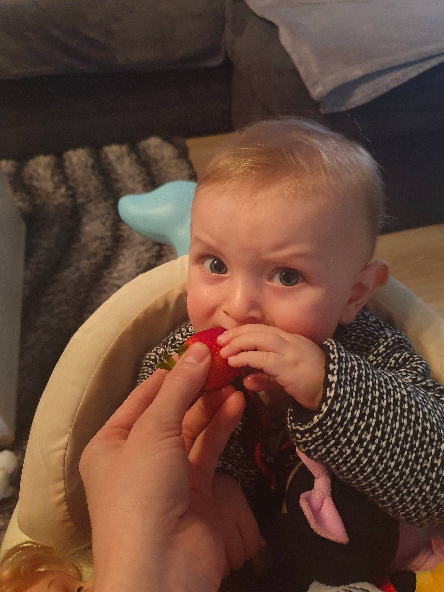 Medina a rejoint le concours — aidez-le/la à gagner de superbes lots ! baby, cheek, child, ear, eye, eyelash, face, finger, forehead, hand, head, iris, lip, mouth, nail, nose, person, skin, thumb, toddler