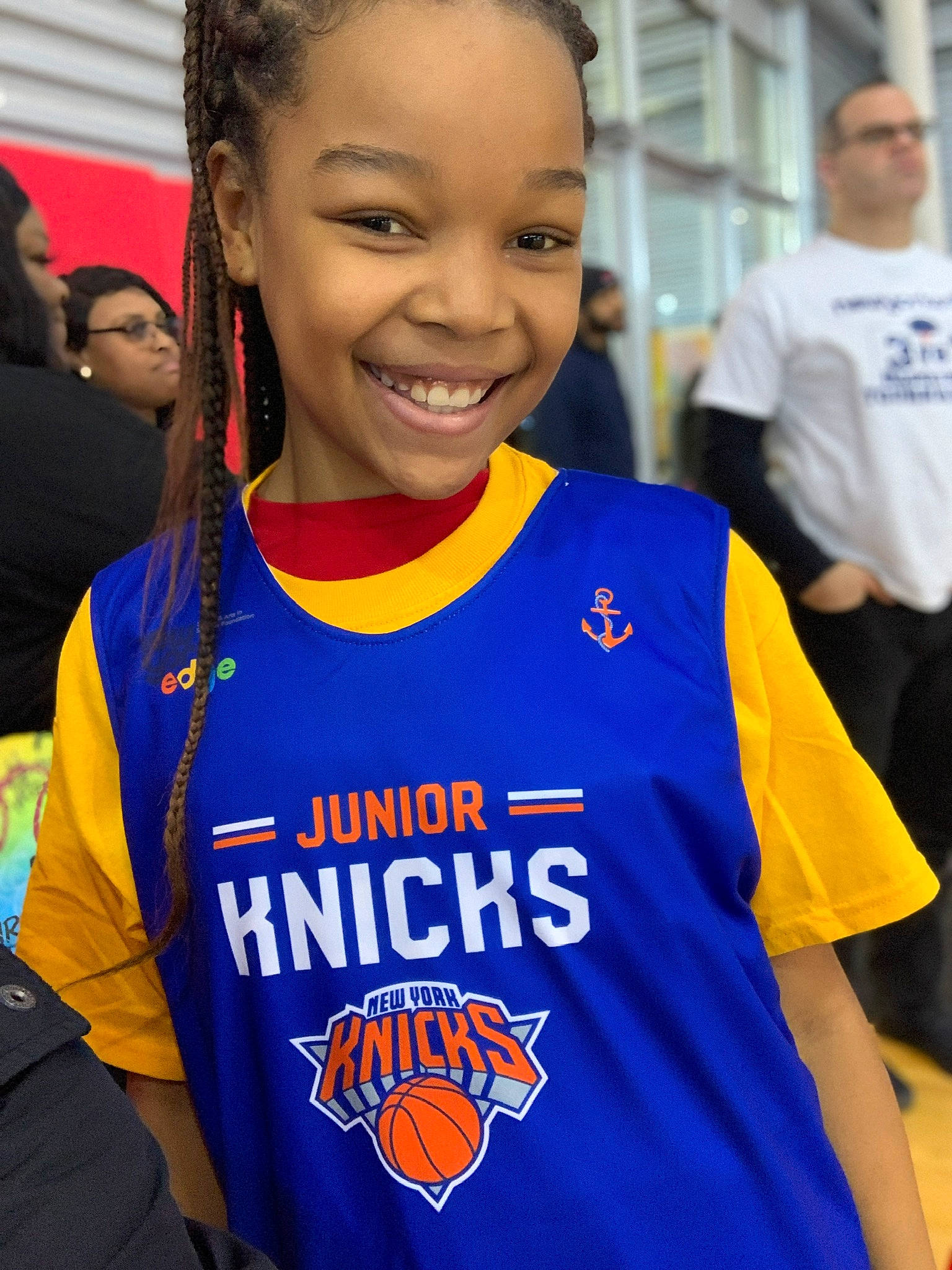 Kaila joined the competition — help win amazing prizes! blurred, child, jersey, joy, person, player, product, smile, sports_uniform, sportswear, team, team_sport, uniform