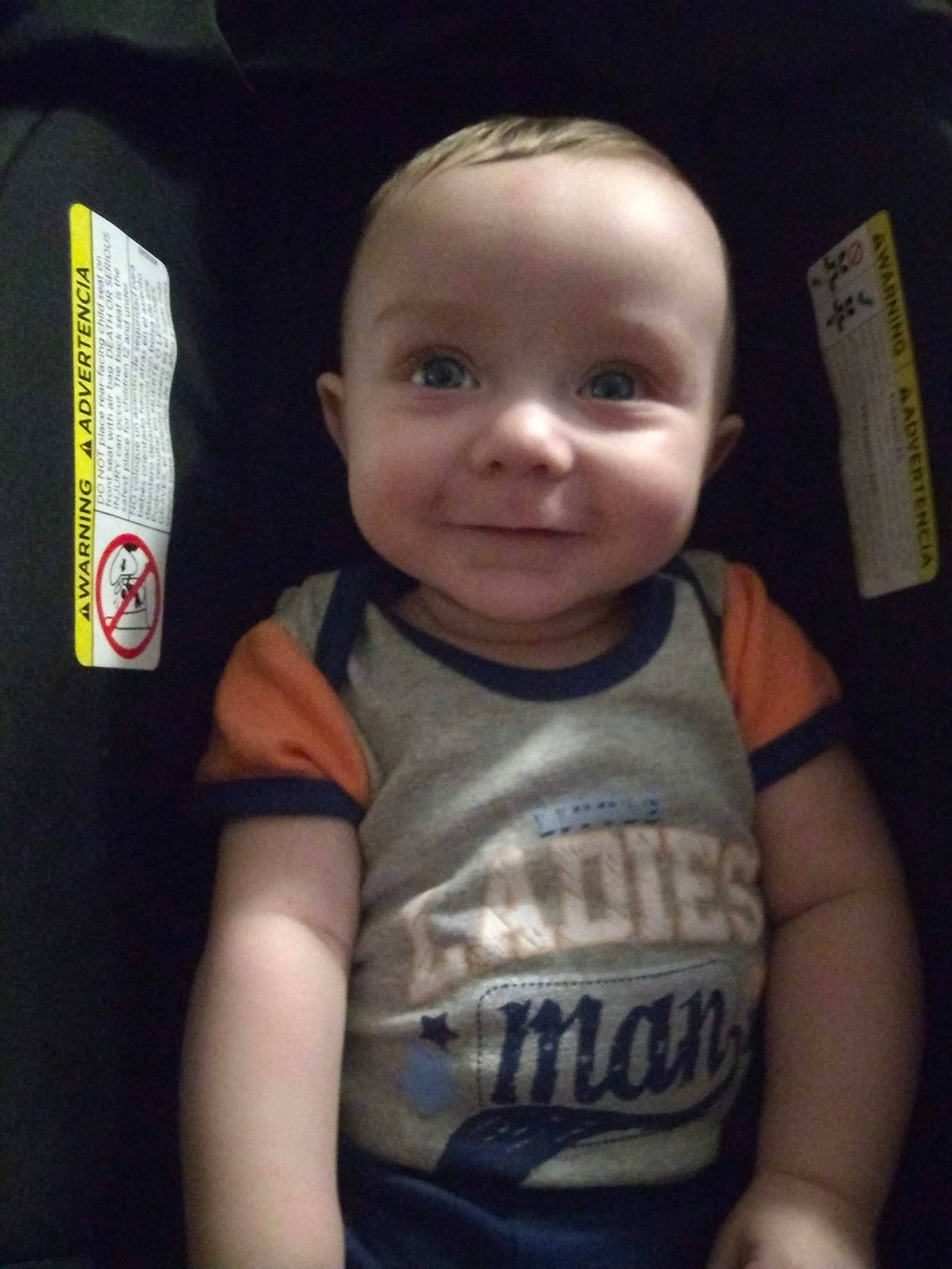 Alexzander joined the competition — help win amazing prizes! baby, cheek, child, cool, face, forehead, head, joy, person, skin, smile, t_shirt, toddler