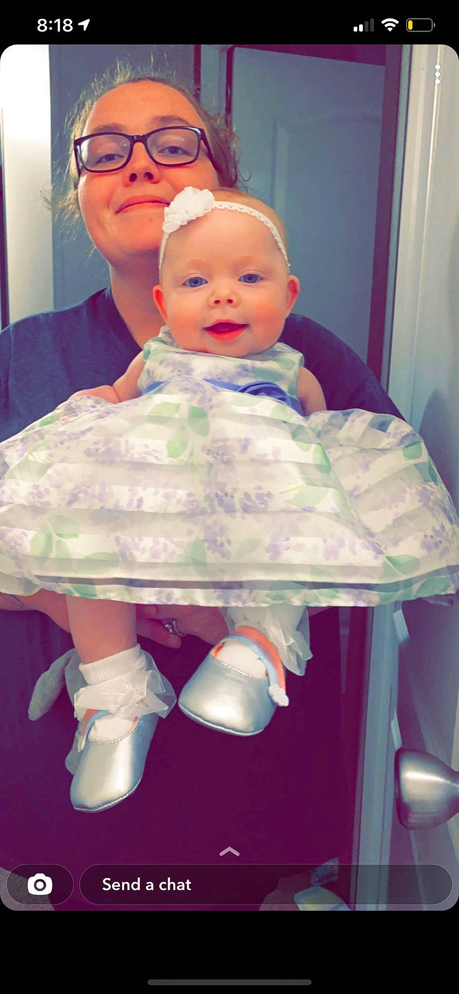 Hope joined the competition — help win amazing prizes! baby, baby_safety, baby_toddler_clothing, blue, cheek, chin, comfort, eye, eyebrow, happy, mouth, organ, person, photograph, pink, product, purple, skin, sleeve, smile