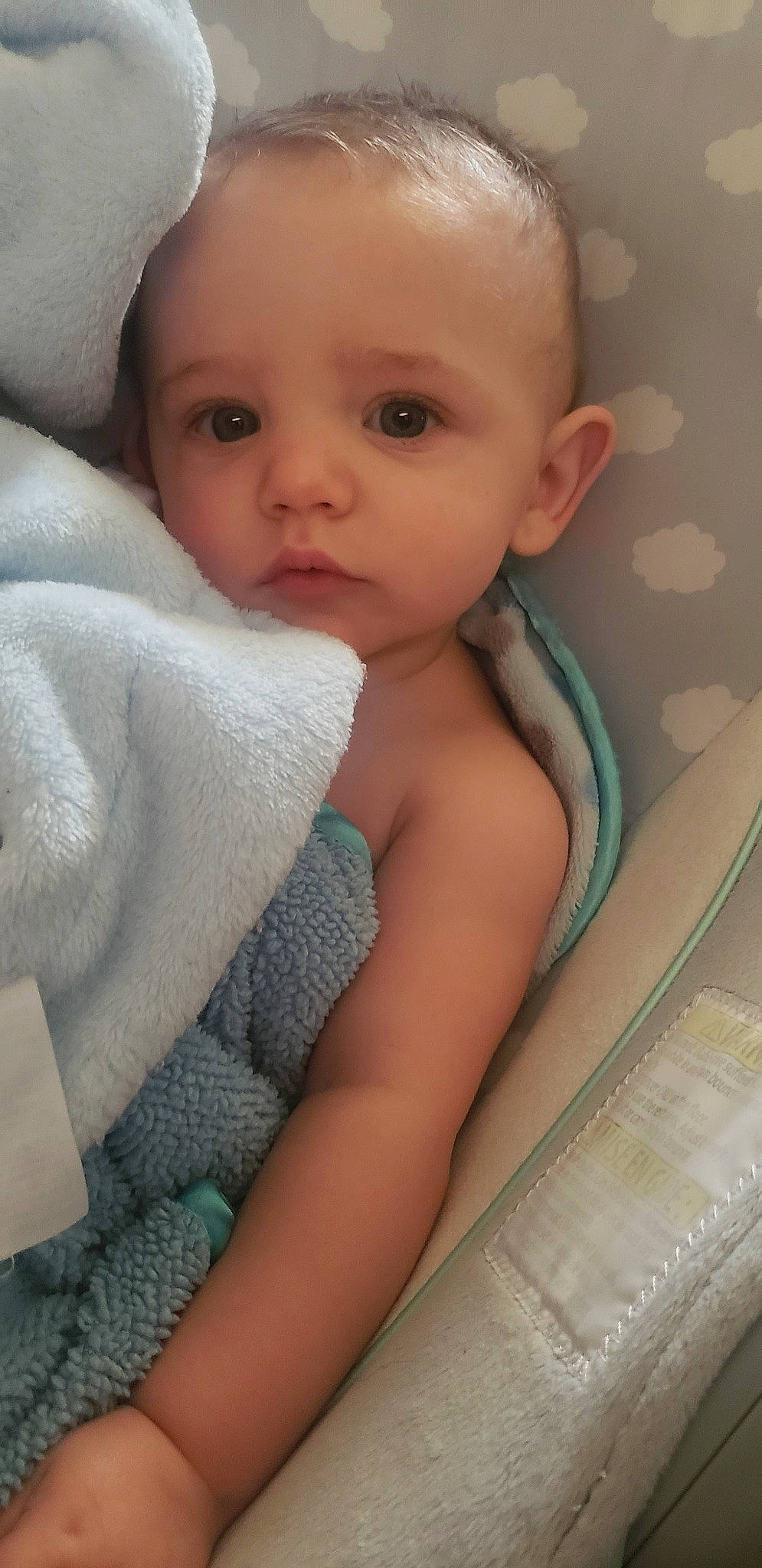 Ricky joined the competition — help win amazing prizes! baby, cheek, child, chin, eye, face, head, iris, lip, mouth, nose, person, skin, smile, toddler