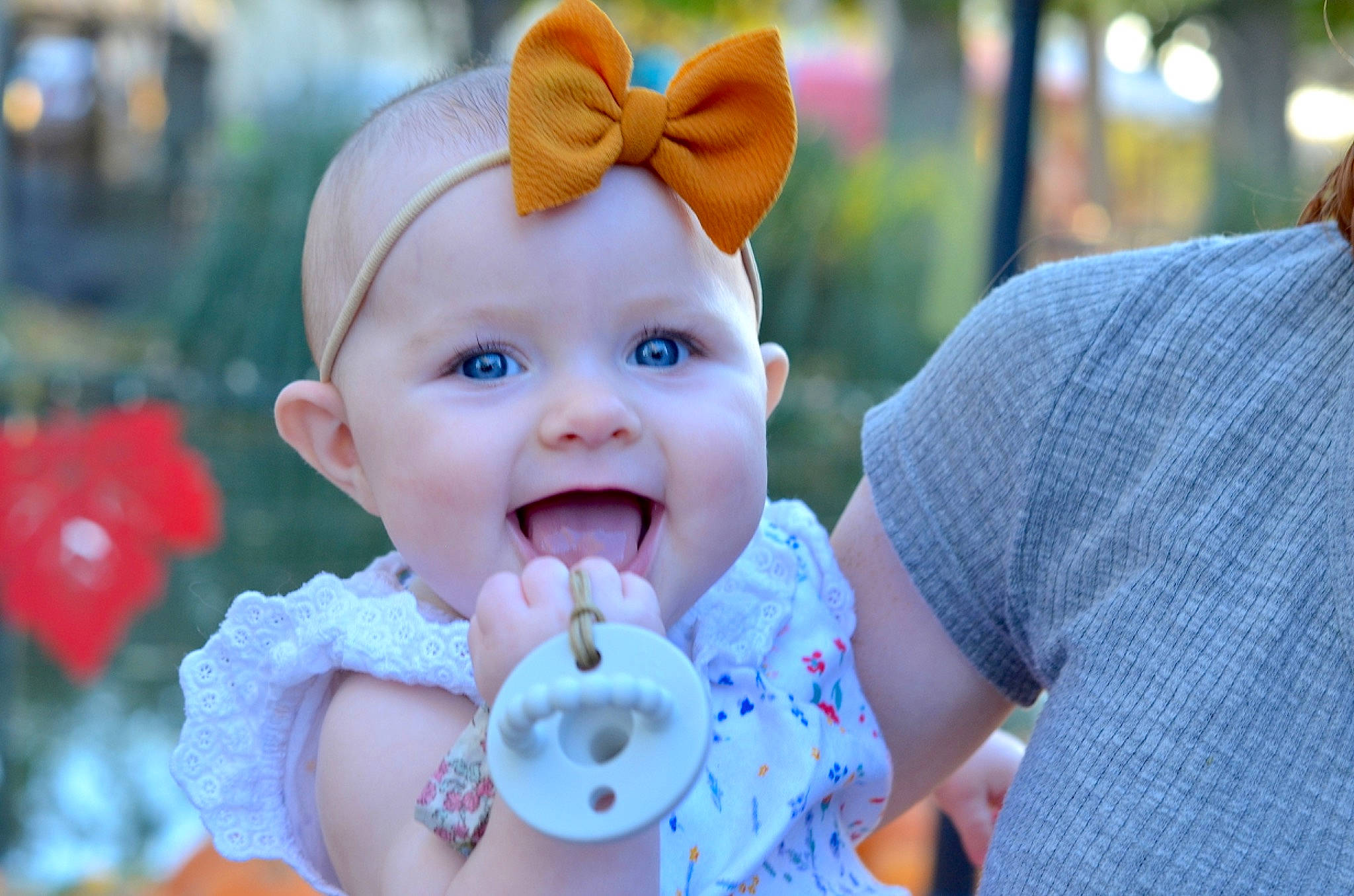 Raelyn is registered to the contest to win money with this photo: baby, child, ear, facial_expression, person, skin, smile, toddler