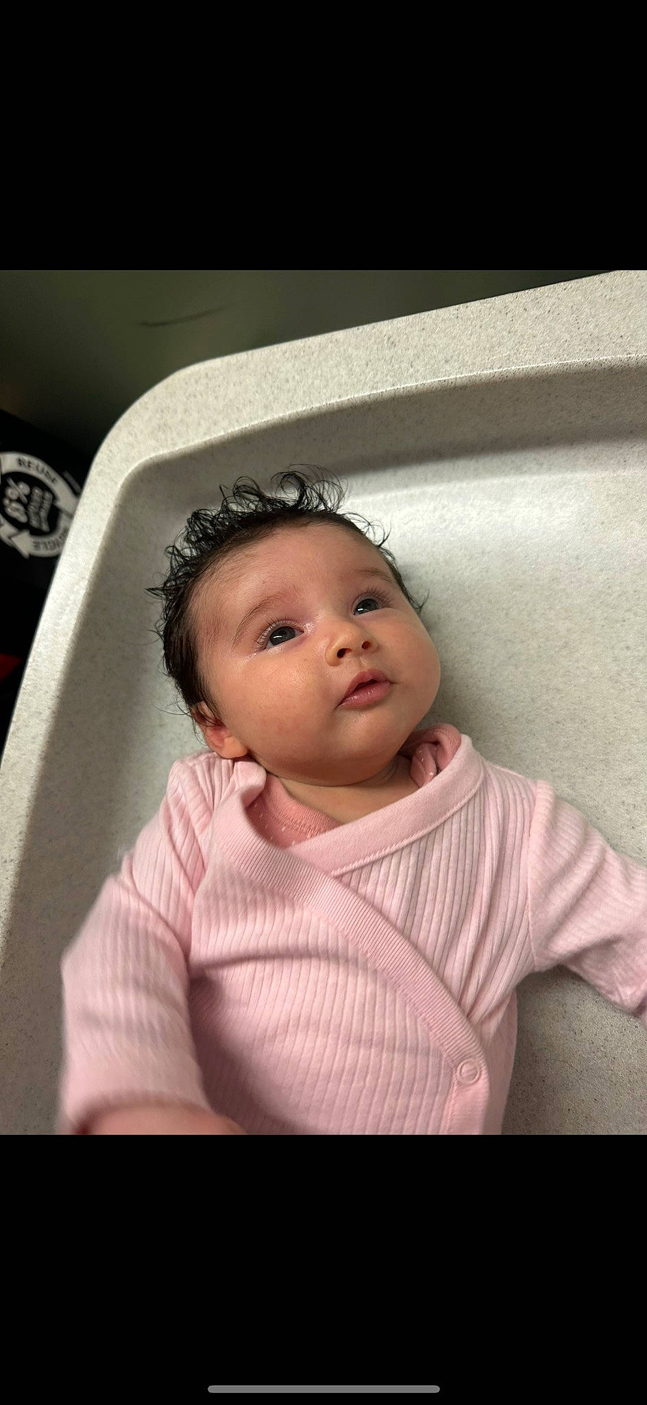 Amirah joined the competition — help win amazing prizes! baby, baby_toddler_clothing, cheek, child, comfort, eyelash, flash_photography, fun, happy, linens, nose, person, portrait_photography, room, sitting, sleeve, toddler, vehicle_door