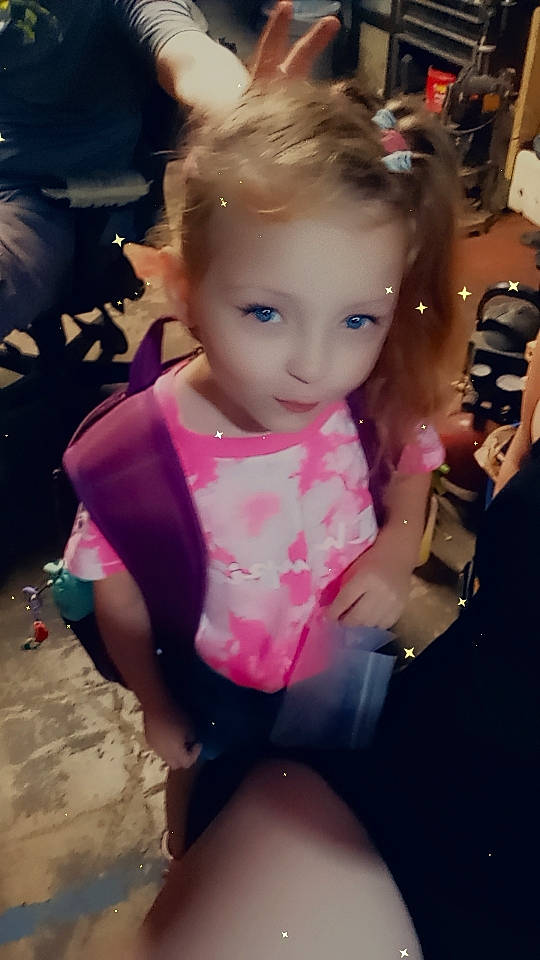 Jazmyn is registered to the contest to win money with this photo: blond, child, cool, eye, eyelash, face, fashion_design, fun, hair, head, iris, lip, long_hair, magenta, person, pink, plant, skin, swimwear, thigh