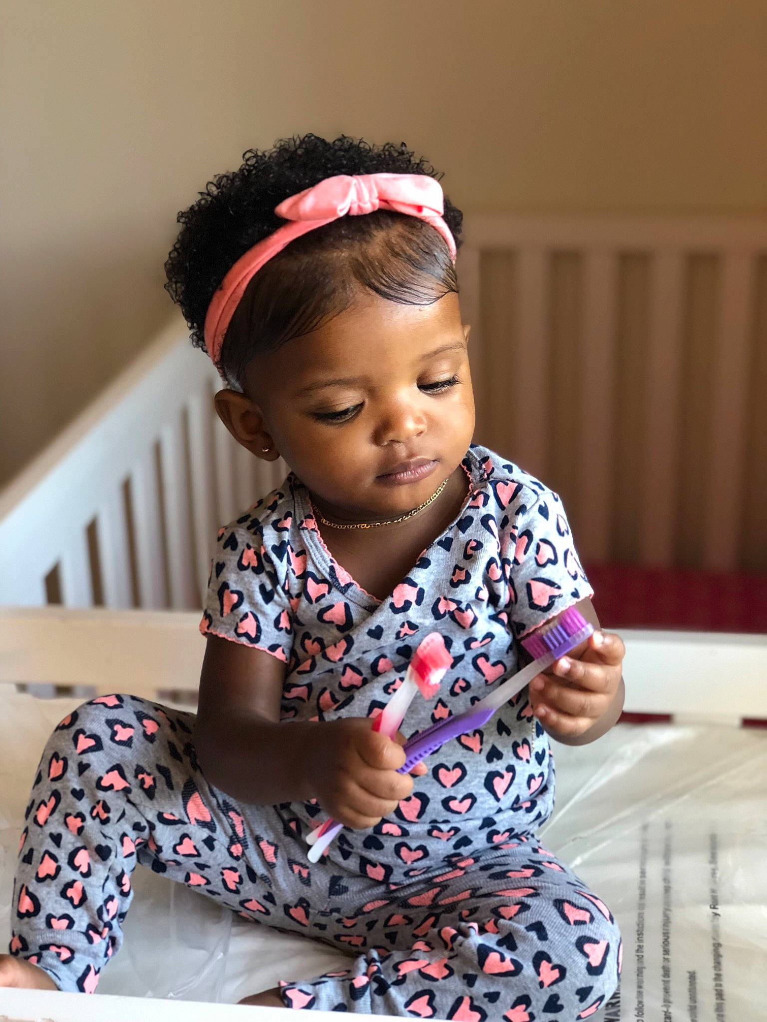 Melani joined the competition — help win amazing prizes! baby, baby_toddler_clothing, black_hair, child, daughter, fashion_accessory, hair, hair_accessory, hairstyle, headband, headgear, headpiece, person, pink, skin, smile, toddler