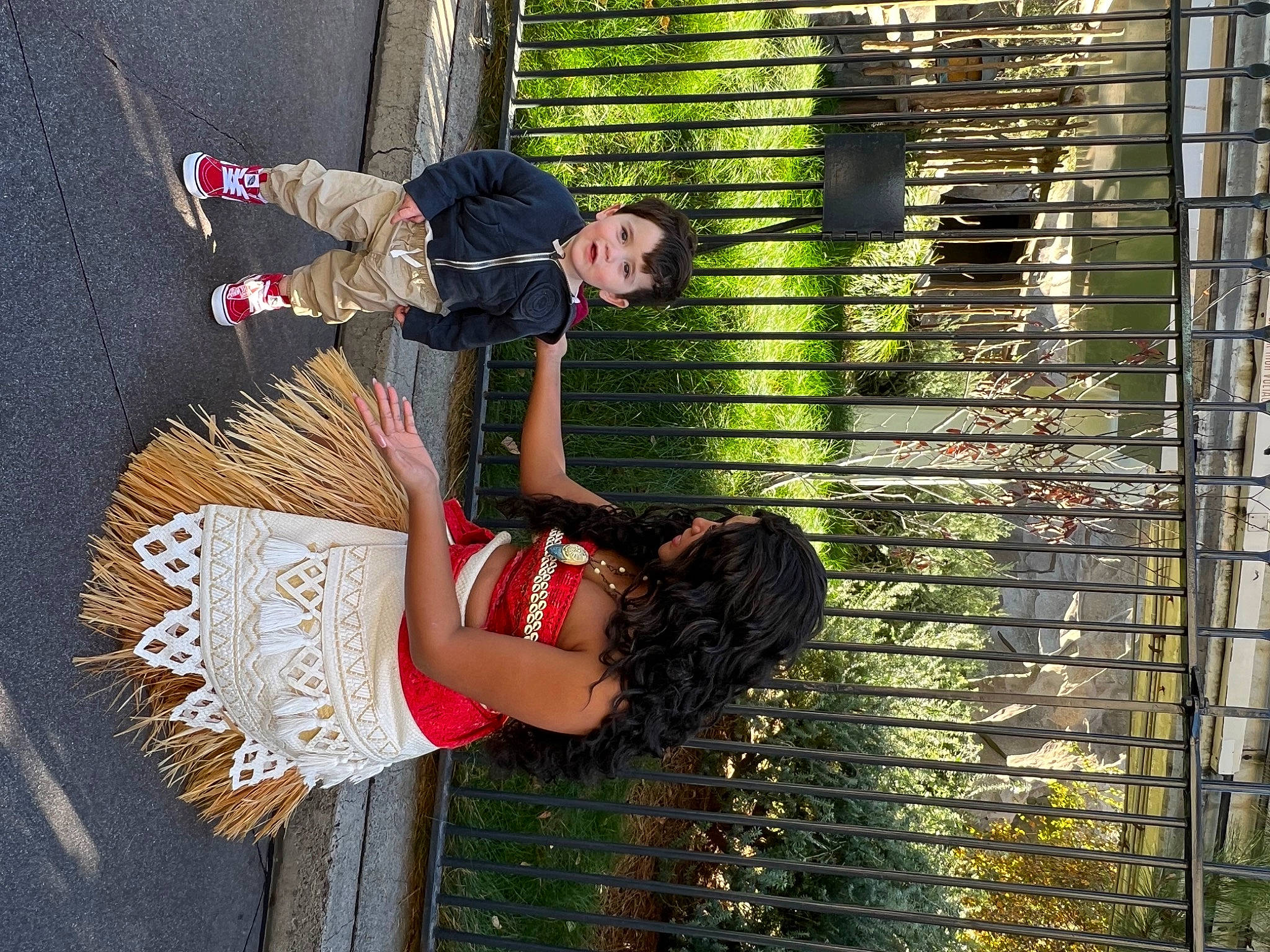 Elijah joined the competition — help win amazing prizes! boot, cage, fun, grass, happy, human_leg, leisure, mesh, net, people_in_nature, person, recreation, sandal, textile, thigh, waist, wall, water