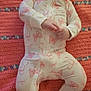 Aryah is registered to the contest to win money with this photo: baby, blanket, bows, butterflies, child, crocheted_blanket, curious_look, cute, feet, hands, headband, indoors, infant, lying_down, newborn, onesie, pink, portrait, soft_lighting, white_clothing