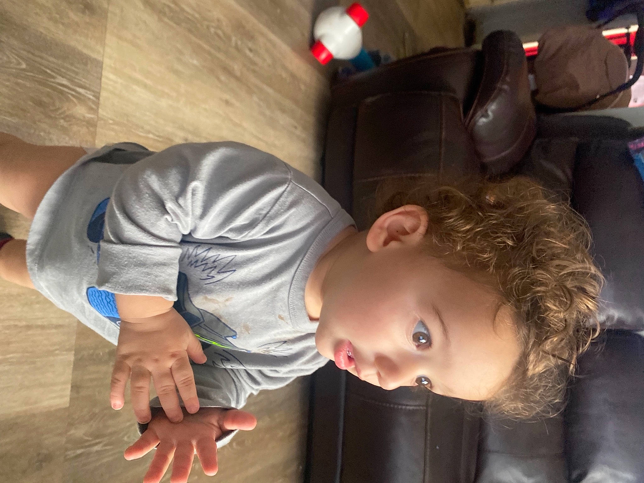 Tony joined the competition — help win amazing prizes! auto_part, car_seat, chest, child, comfort, elbow, eyewear, flooring, fun, human_leg, joint, knee, light, mouth, nose, person, room, thigh, toddler, vehicle_door