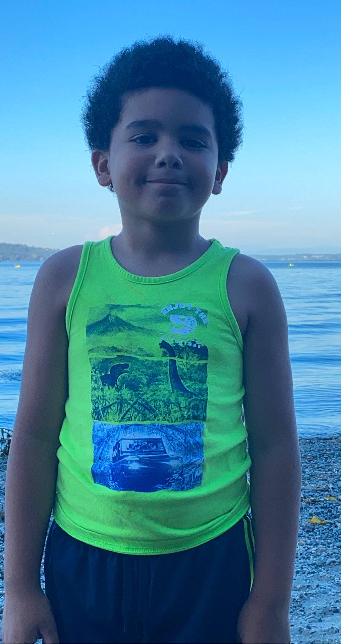 Jayce is registered to the contest to win money with this photo: beach, beauty, blue, chest, cool, electric_blue, fun, happy, joy, leisure, muscle, ocean, person, recreation, sky, sleeve, sleeveless_shirt, t_shirt, tourism, travel