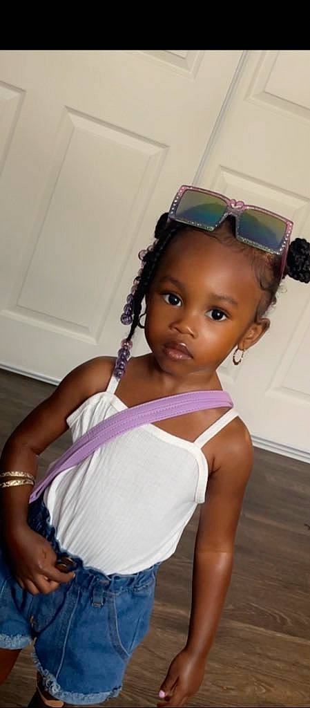 Alayah joined the competition — help win amazing prizes! audio_equipment, baby_toddler_clothing, black_hair, cheek, chest, child, chin, elbow, eye, eyebrow, eyelash, flash_photography, fun, happy, jewellery, neck, person, purple, skin, thigh