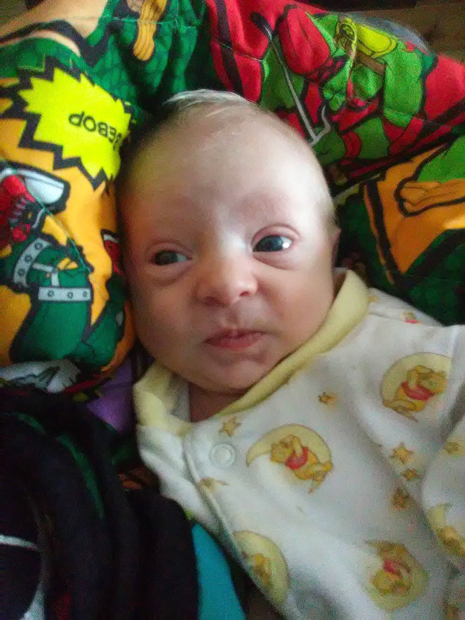 Jayde joined the competition — help win amazing prizes! baby, cheek, child, eye, face, forehead, head, iris, lip, mouth, nose, person, skin, smile, toddler