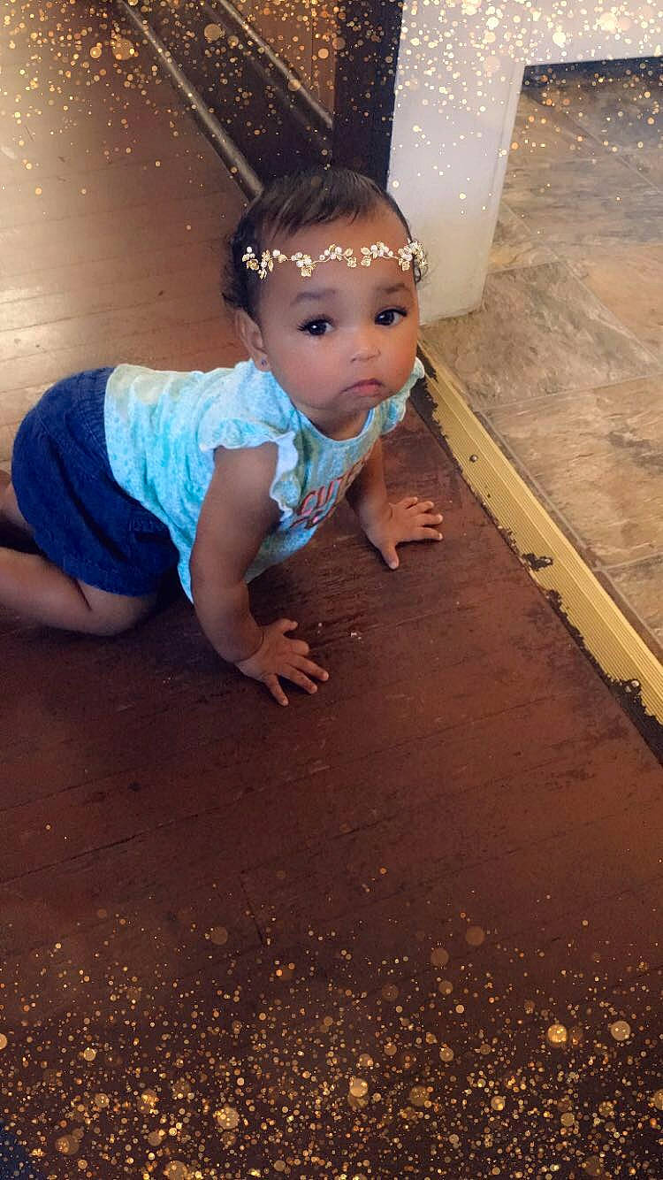 Jazelle joined the competition — help win amazing prizes! child, floor, fun, leg, person, play, soil, toddler