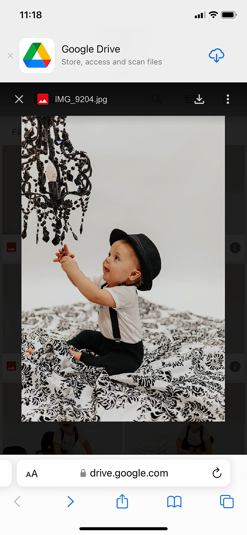 Micah is registered to the contest to win money with this photo: art, baby, bodypart, clothing, computer, computerhardware, electronics, face, finger, hand, hardware, hat, head, monitor, pants, person, photography, portrait, screen, text