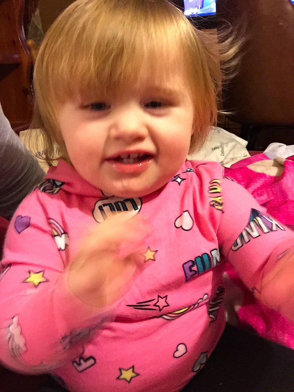 Brighton joined the competition — help win amazing prizes! baby, brown_hair, cheek, child, chin, ear, eye, face, head, iris, lip, mouth, nose, person, pink, skin, smile, toddler