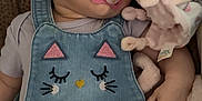 Loréna participe au concours pour gagner de l'argent avec cette photo : baby, sleeping, pacifier, denim_overall, cat_design, plush_toy, blanket, pink, cozy, infant, child, cute, soft, cuddle, rest, indoor, leopard_print, fabric, comfort, peaceful