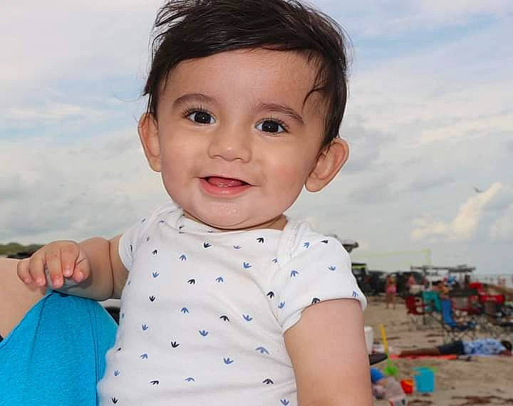 Anthony joined the competition — help win amazing prizes! azure, baby, baby_toddler_clothing, cheek, child, cloud, cool, fun, gesture, happy, joy, leisure, neck, nose, person, skin, sky, sleeve, smile, t_shirt