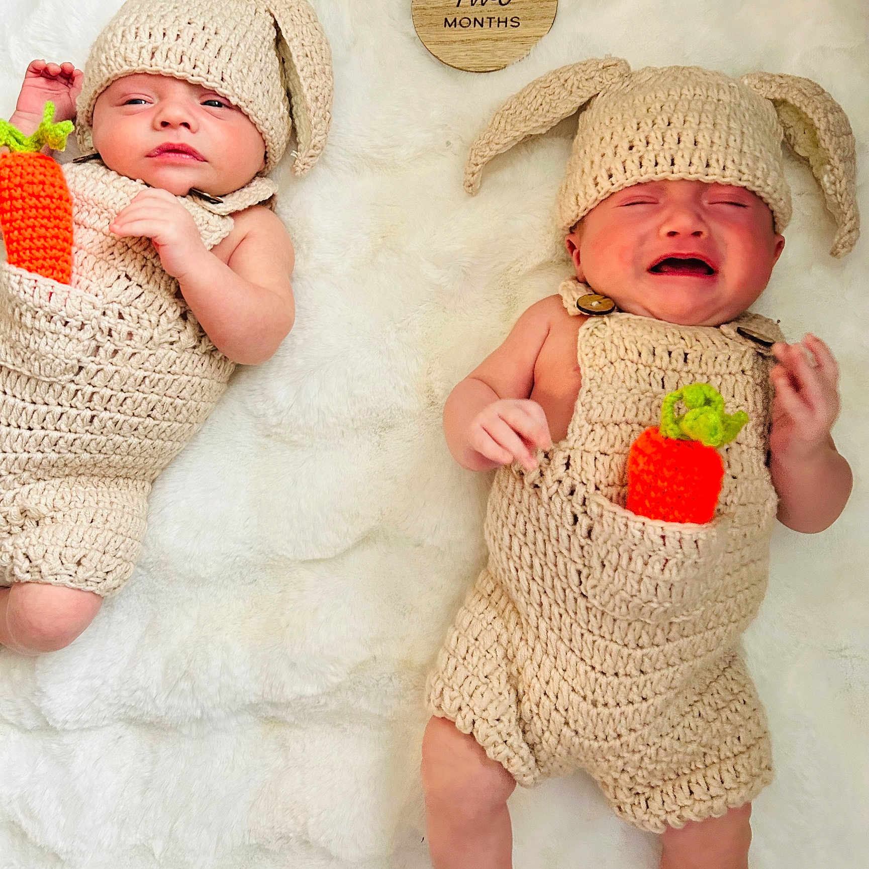 Saintly And Savior joined the competition — help win amazing prizes! baby, beanie, blanket, bonnet, cap, clothing, dress, face, flower, glove, happy, hat, head, newborn, person, photography, plant, portrait, sleeping, yawning