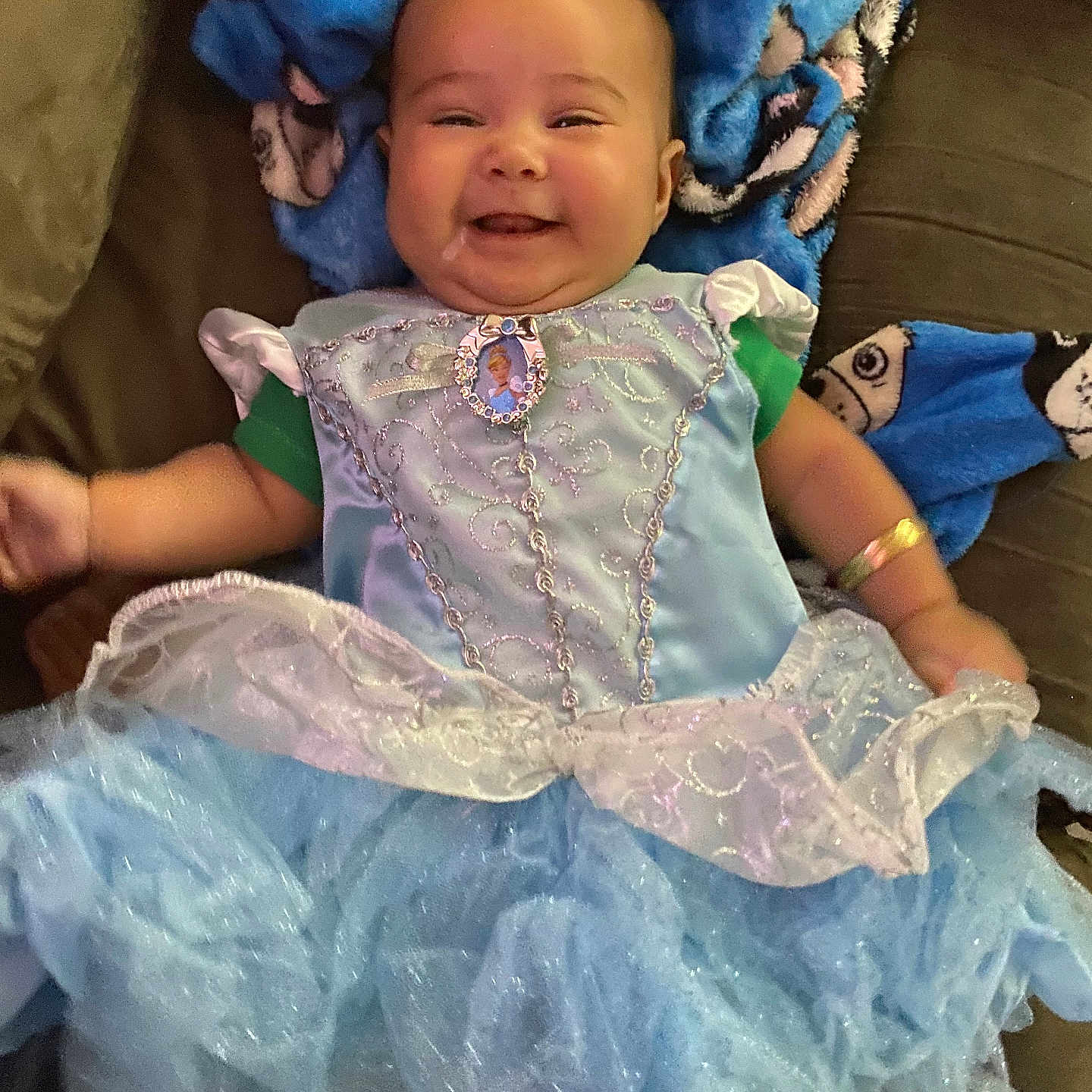 Kira joined the competition — help win amazing prizes! accessories, baby, clothing, costume, couch, cushion, dress, face, furniture, happy, hat, head, homedecor, jewelry, necklace, newborn, person, photography, portrait, sleeping