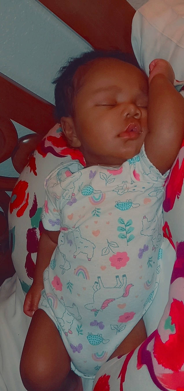 Graclynn is registered to the contest to win money with this photo: arm, baby_toddler_clothing, cheek, comfort, eye, eyebrow, hand, human_body, joint, lip, mammal, mouth, muscle, neck, nose, organ, person, shoulder, skin, sleeve