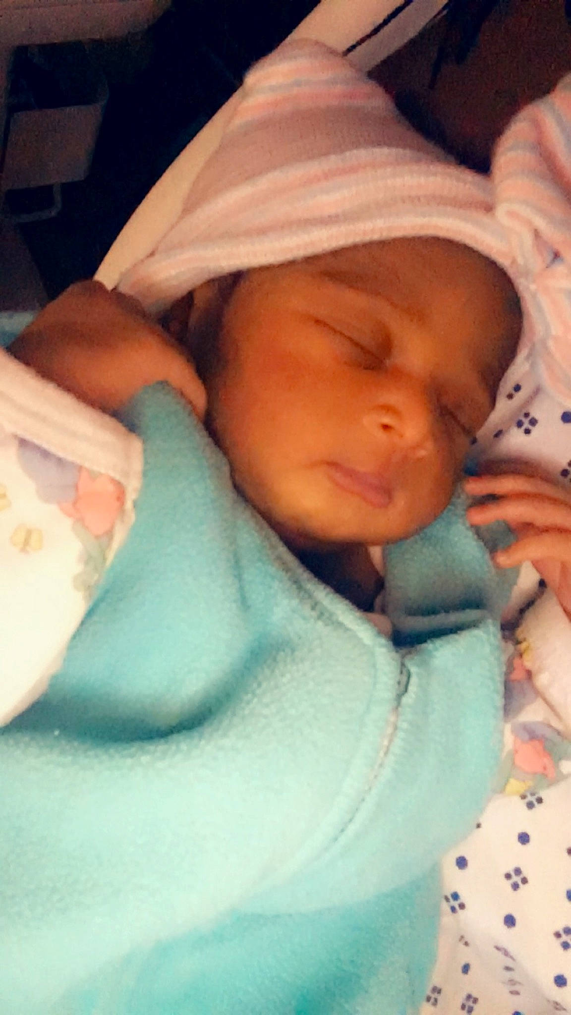 Janiyah is registered to the contest to win money with this photo: baby, bedtime, birth, cheek, child, childbirth, mouth, nap, nose, person, skin, sleep, toddler