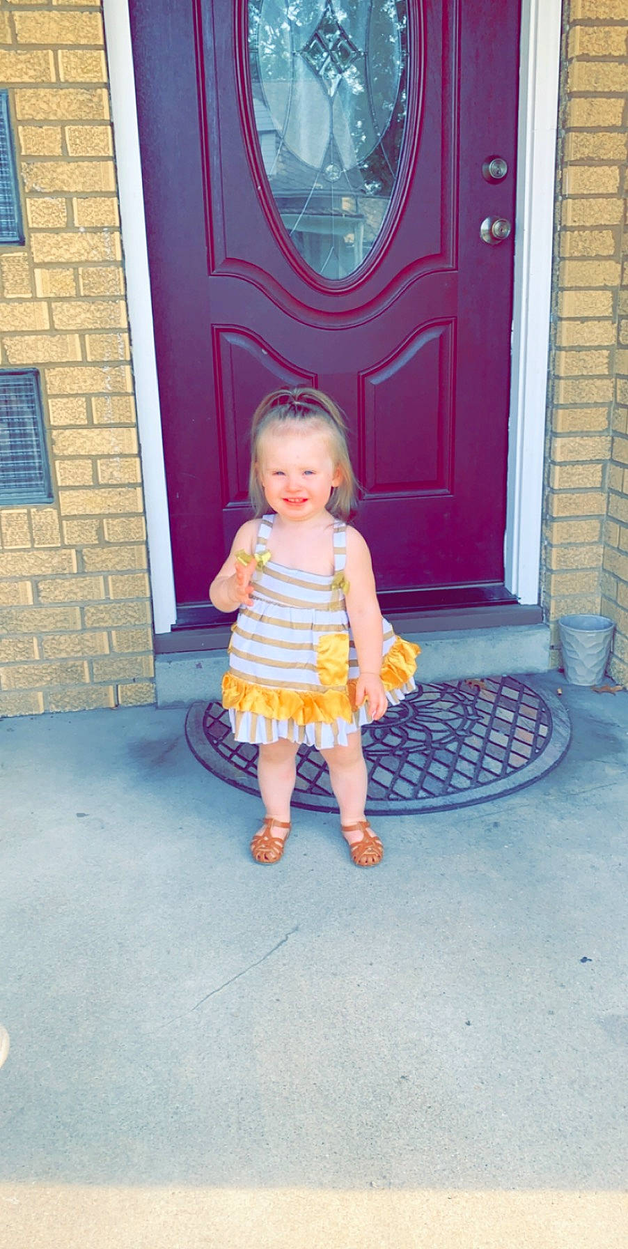 Cambria joined the competition — help win amazing prizes! child, dress, joy, person, toddler