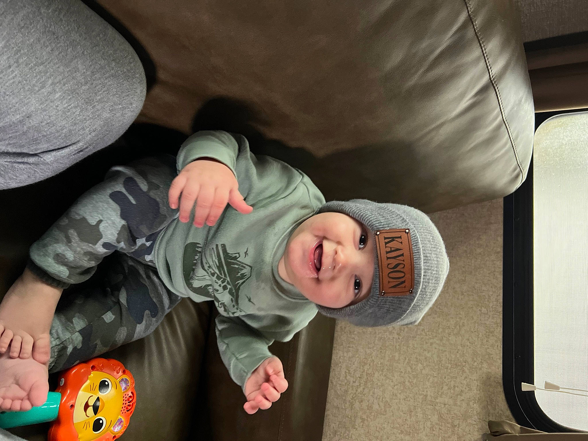 Kayson joined the competition — help win amazing prizes! auto_part, baby, baby_carriage, baby_in_car_seat, baby_products, baby_toddler_clothing, car_seat, child, comfort, family_car, fun, gesture, hat, headwear, joy, luxury_vehicle, mouth, person, room, sitting