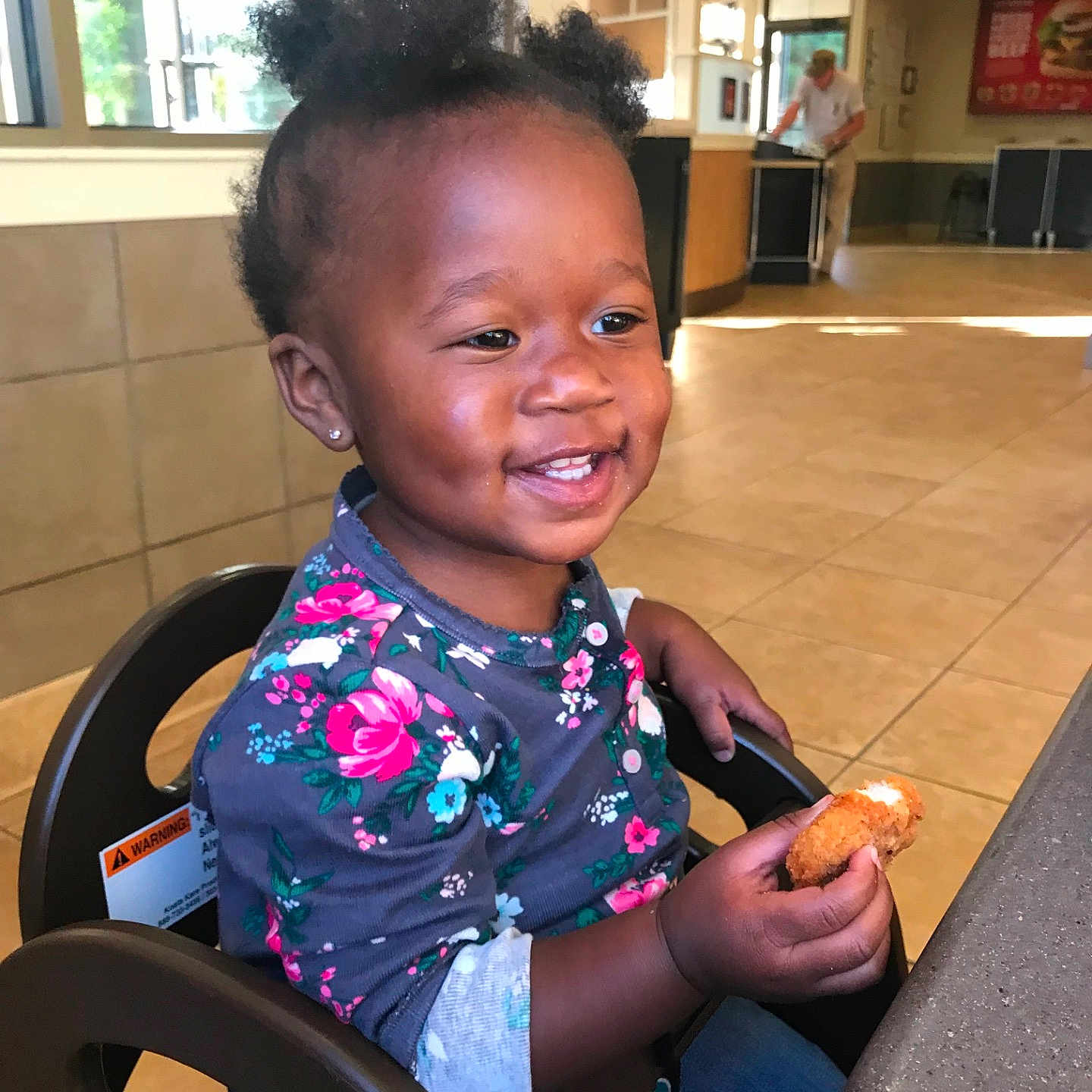 Samiyah is registered to the contest to win money with this photo: child, fun, girl, product, toddler