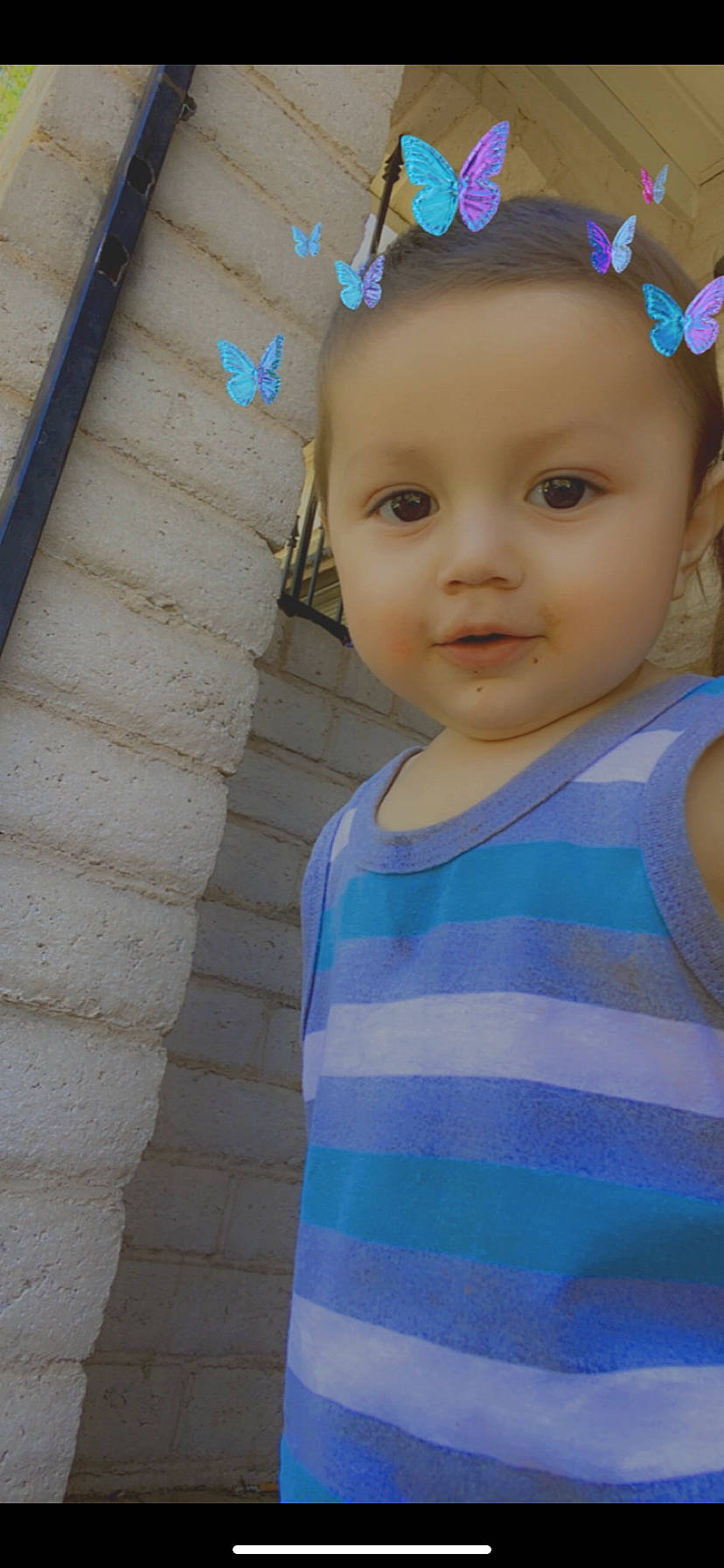 Lawrence is registered to the contest to win money with this photo: active_shirt, active_tank, aqua, baby, baby_toddler_clothing, blue, child, child_model, clothing, day_dress, embellishment, hair_accessory, hair_tie, headband, headpiece, iris, person, sleeveless_shirt, toddler