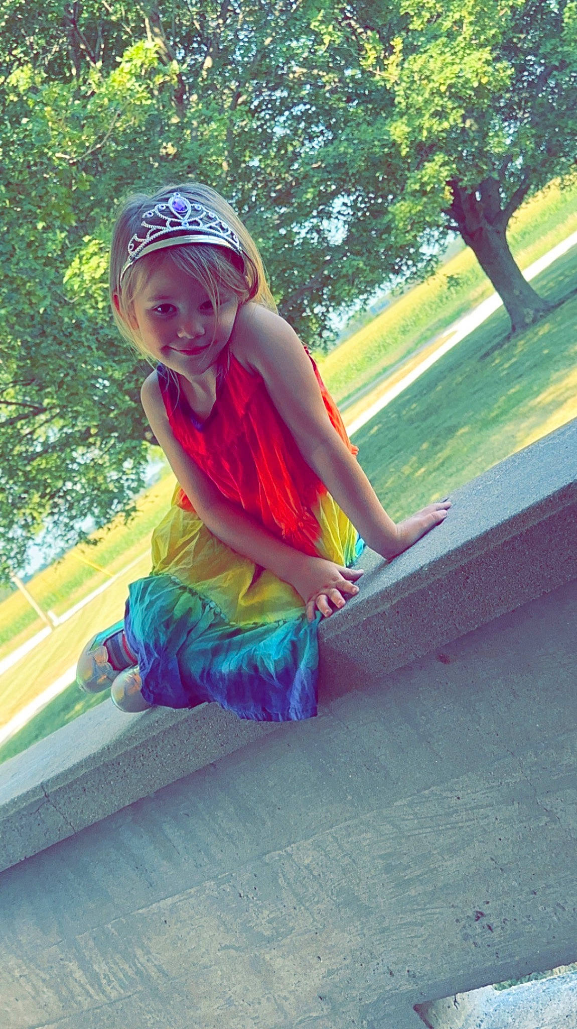 Kailynn joined the competition — help win amazing prizes! electric_blue, fun, grass, happy, human_leg, joy, knee, leisure, magenta, people_in_nature, person, pink, plant, public_space, recreation, shorts, smile, summer, sunlight, tints_and_shades