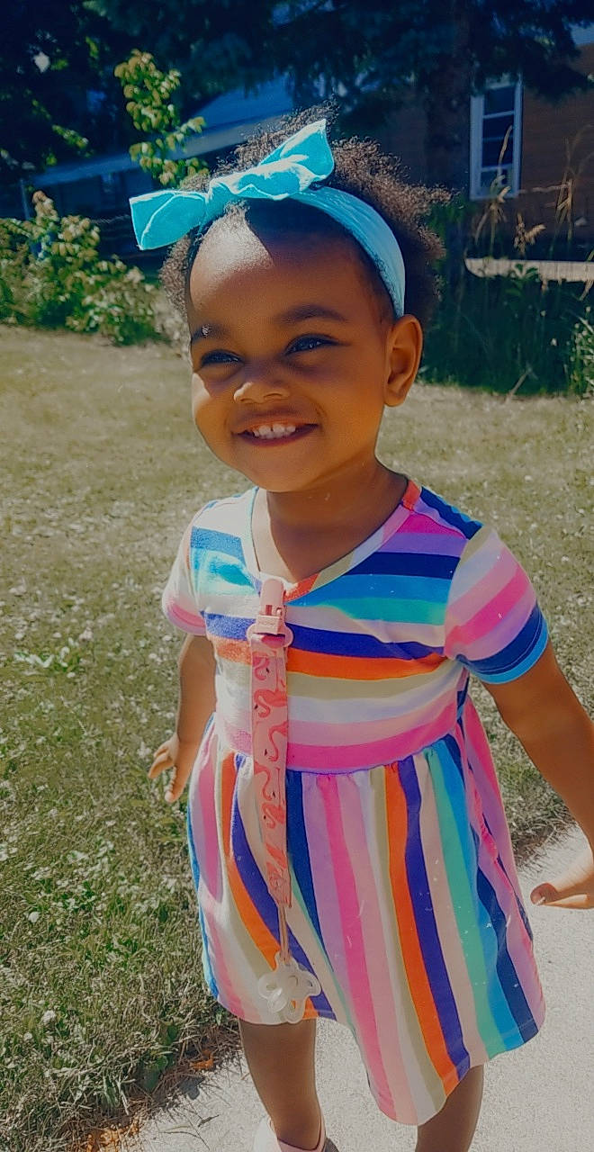 Jazlynn joined the competition — help win amazing prizes! adaptation, aqua, azure, baseball_cap, blue, cap, child, cool, fun, grass, happy, head, joy, leisure, natural_environment, person, pink, plant, sleeve, smile
