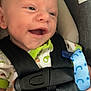 Leo is registered to the contest to win money with this photo: baby, baby_face, baby_toy, car_safety, car_seat, child, child_seat, childhood, closeup, cute, happy, infant, infant_clothing, onesie, portrait, safety, seat_harness, seatbelt, smiling, young_child