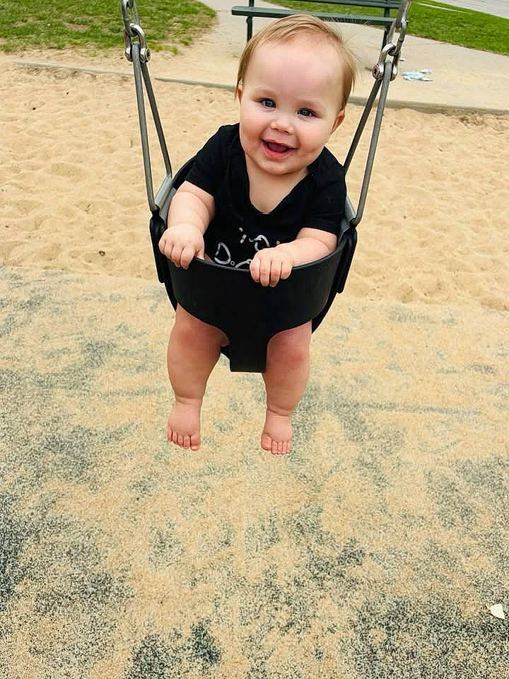 Julian joined the competition — help win amazing prizes! baby, city, clothing, face, grass, happy, head, nature, outdoorplayarea, outdoors, pants, park, person, photography, plant, playarea, portrait, road, sitting, toy
