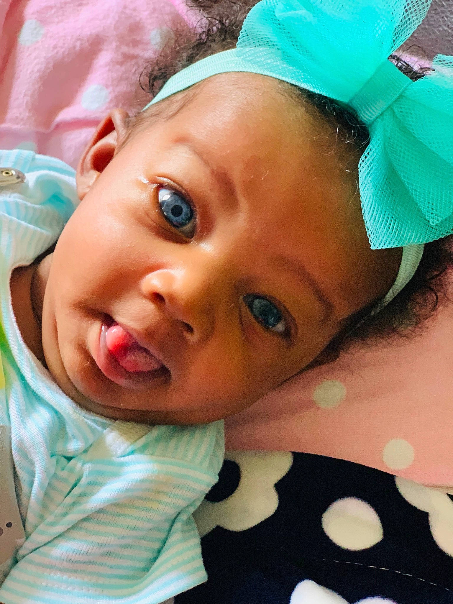 Maliah joined the competition — help win amazing prizes! baby, cheek, child, ear, eye, eyebrow, eyelash, face, forehead, hair_accessory, head, headgear, joy, lip, mouth, nose, person, skin, smile, toddler