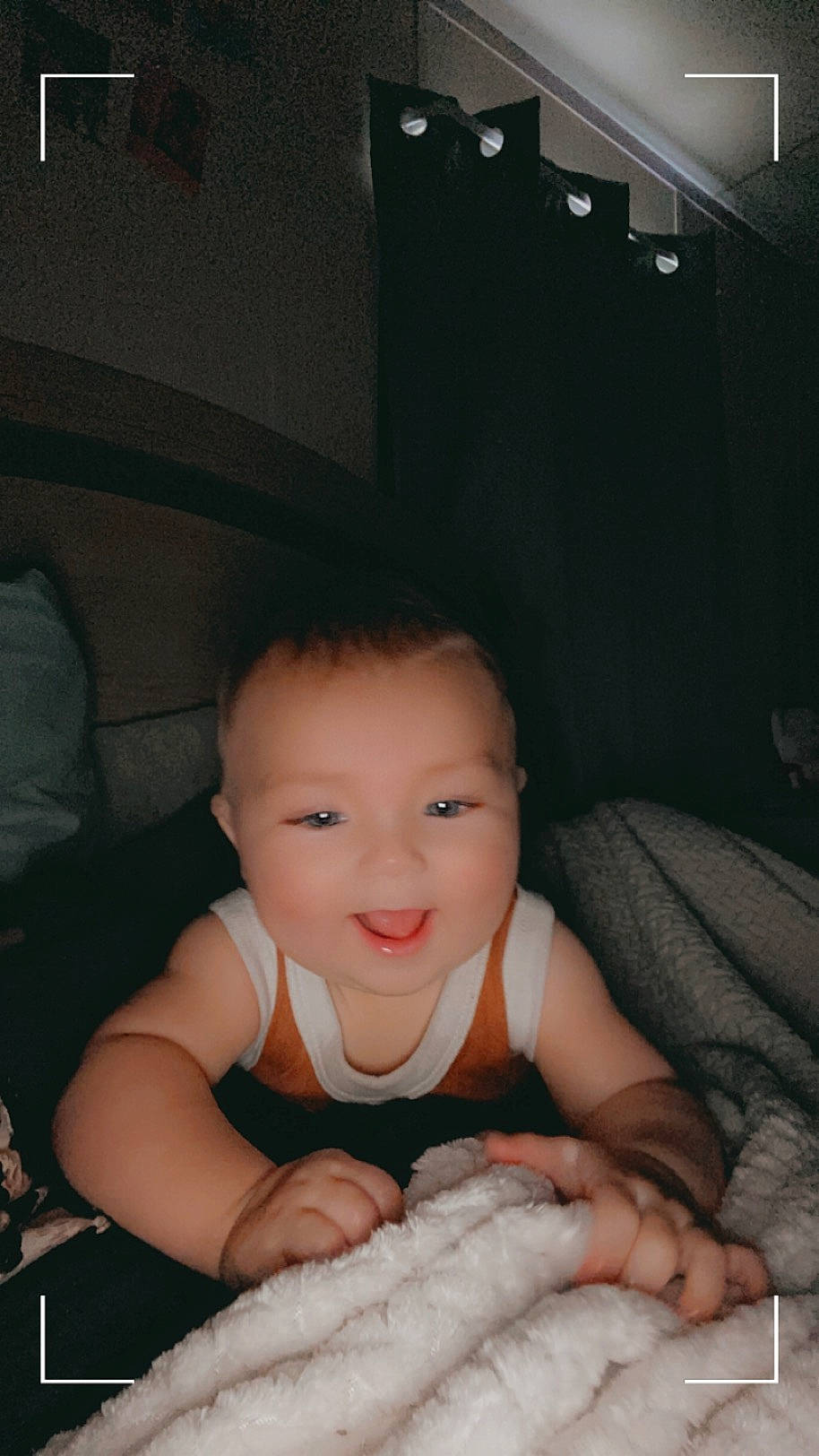 Colton joined the competition — help win amazing prizes! baby, baby_toddler_clothing, beauty, black, cheek, child, comfort, finger, flash_photography, flooring, fun, happy, lip, mouth, nose, organ, person, skin, smile, toddler