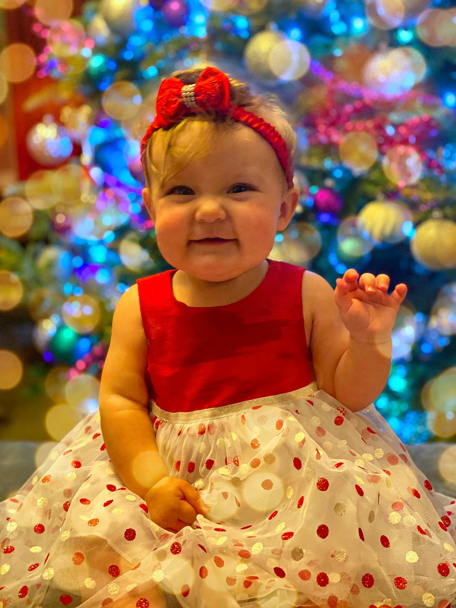 Giavanna joined the competition — help win amazing prizes! baby, child, dress, happy, headwear, joy, person, photography, pink, smile, toddler