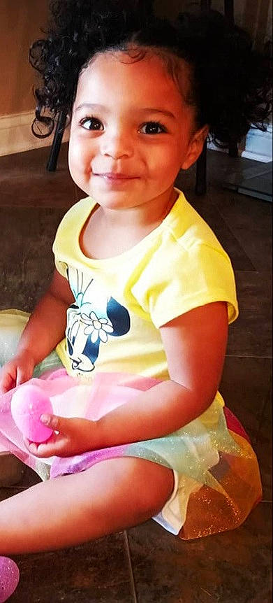 Nylah joined the competition — help win amazing prizes! baby_toddler_clothing, cheek, eye, face, facial_expression, hand, happy, head, iris, joy, leg, light, mouth, nose, organ, person, pink, skin, sleeve, smile