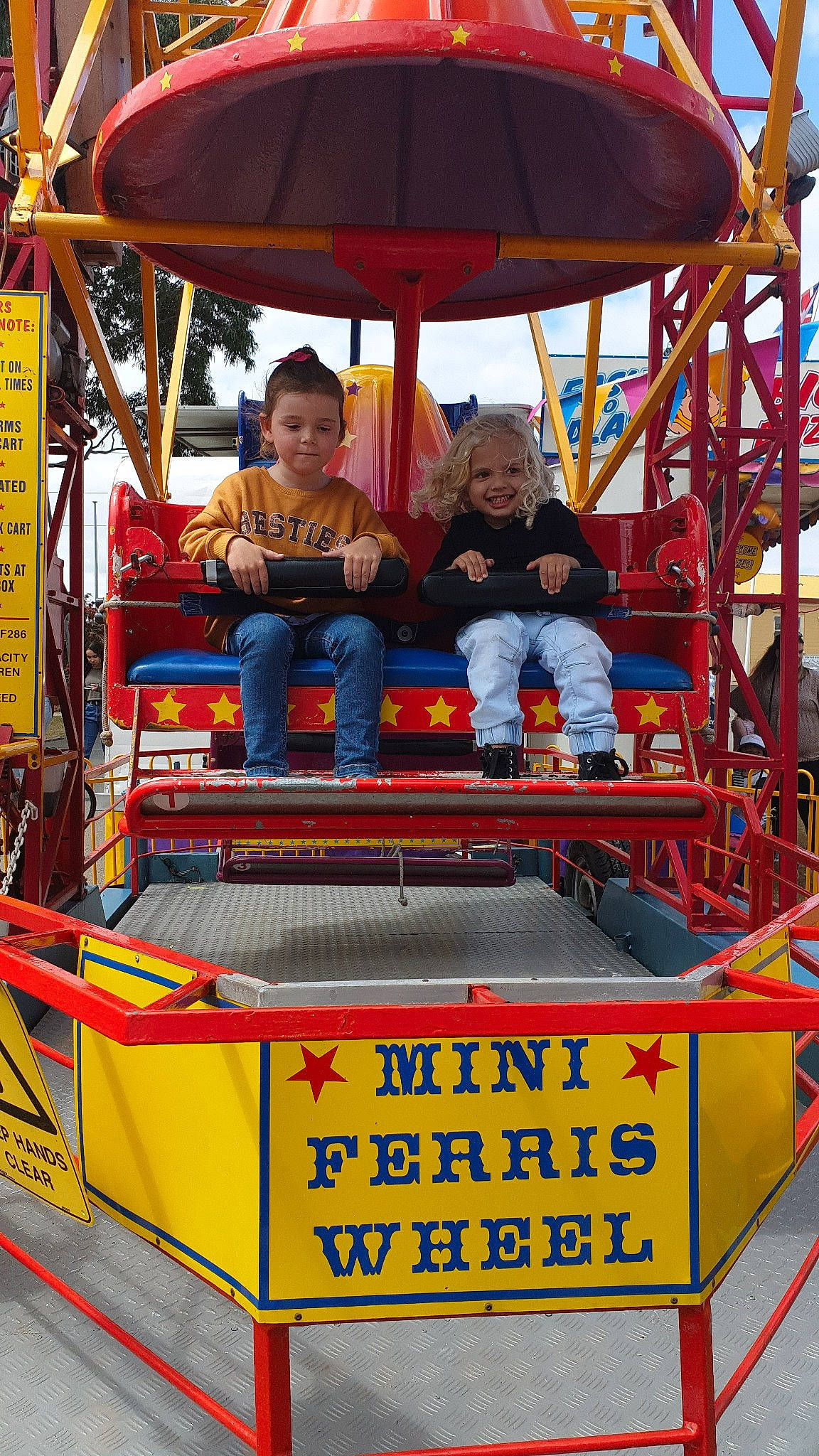 Coen joined the competition — help win amazing prizes! amusement_park, amusement_ride, fair, festival, fun, games, joy, leisure, nonbuilding_structure, person, recreation, tourist_attraction, vehicle