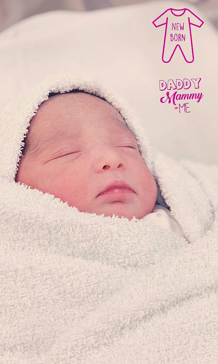 Aisha joined the competition — help win amazing prizes! baby, cheek, child, comfort, face, font, fur, happy, head, jaw, linens, nose, person, pink, portrait_photography, snow, toddler, winter