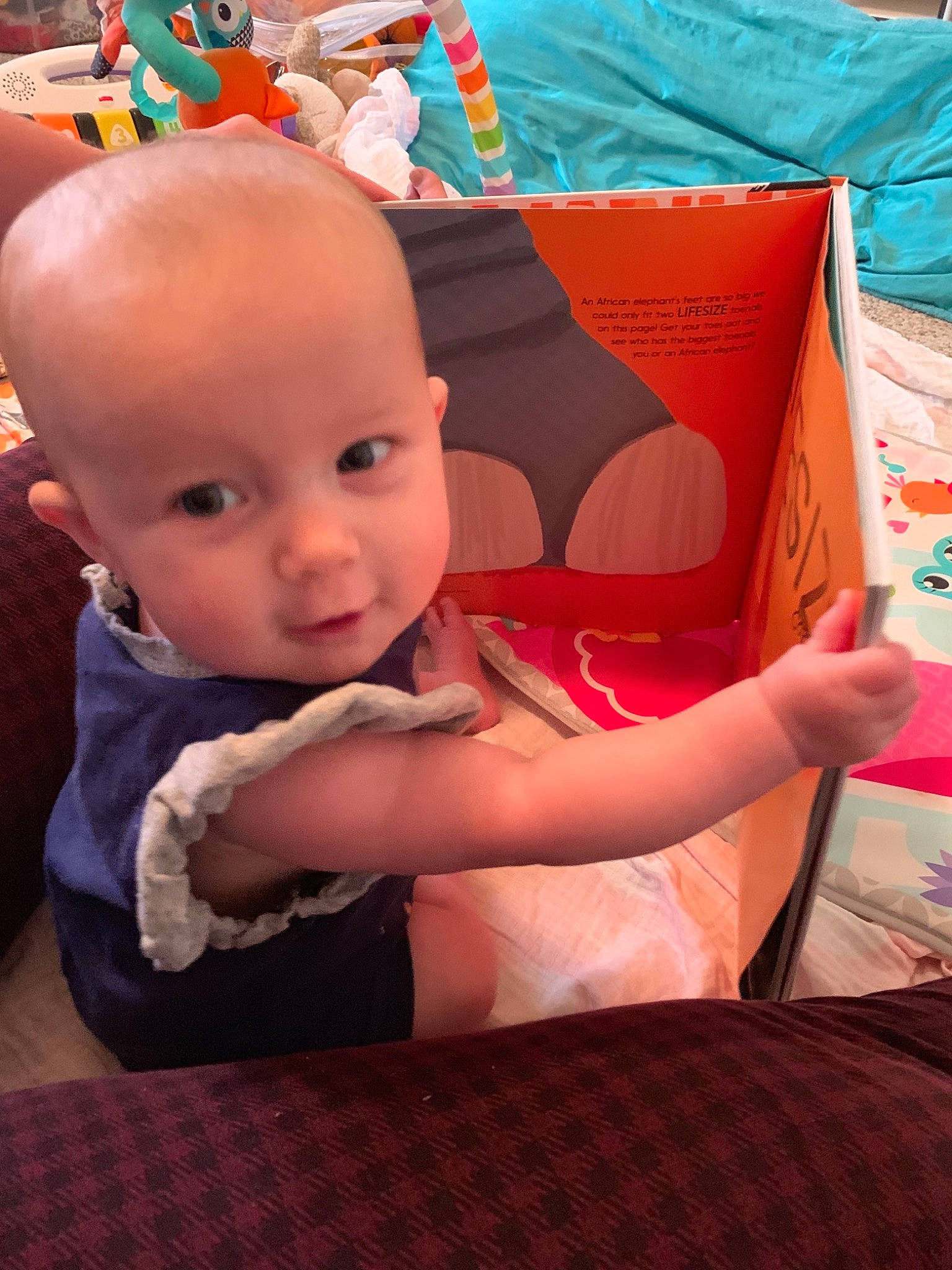 Nora joined the competition — help win amazing prizes! baby, baby_products, child, person, play, product, toddler