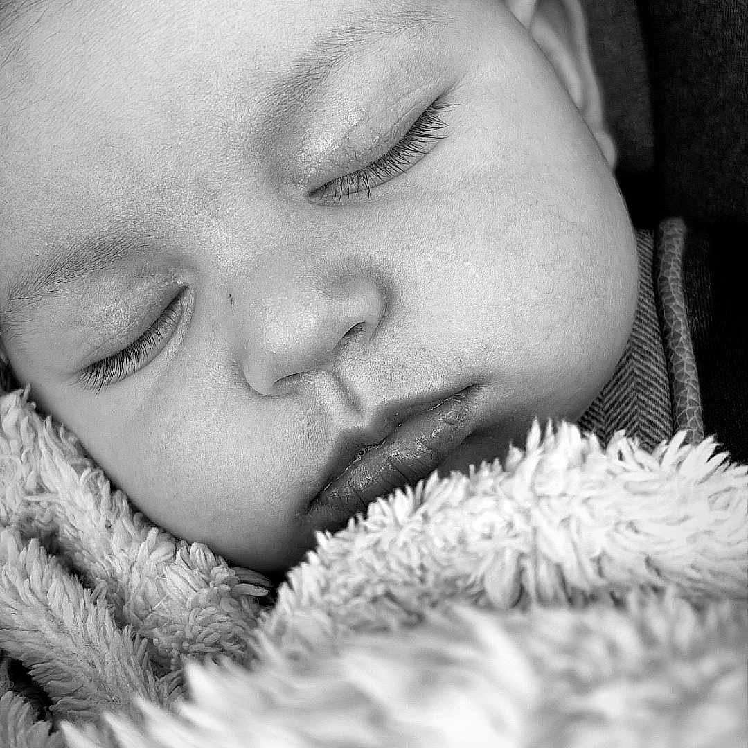 Amaia joined the competition — help win amazing prizes! baby, blanket, bodypart, clothing, coat, cosmetics, cushion, face, finger, hand, happy, head, homedecor, jacket, lipstick, newborn, person, photography, portrait, sleeping