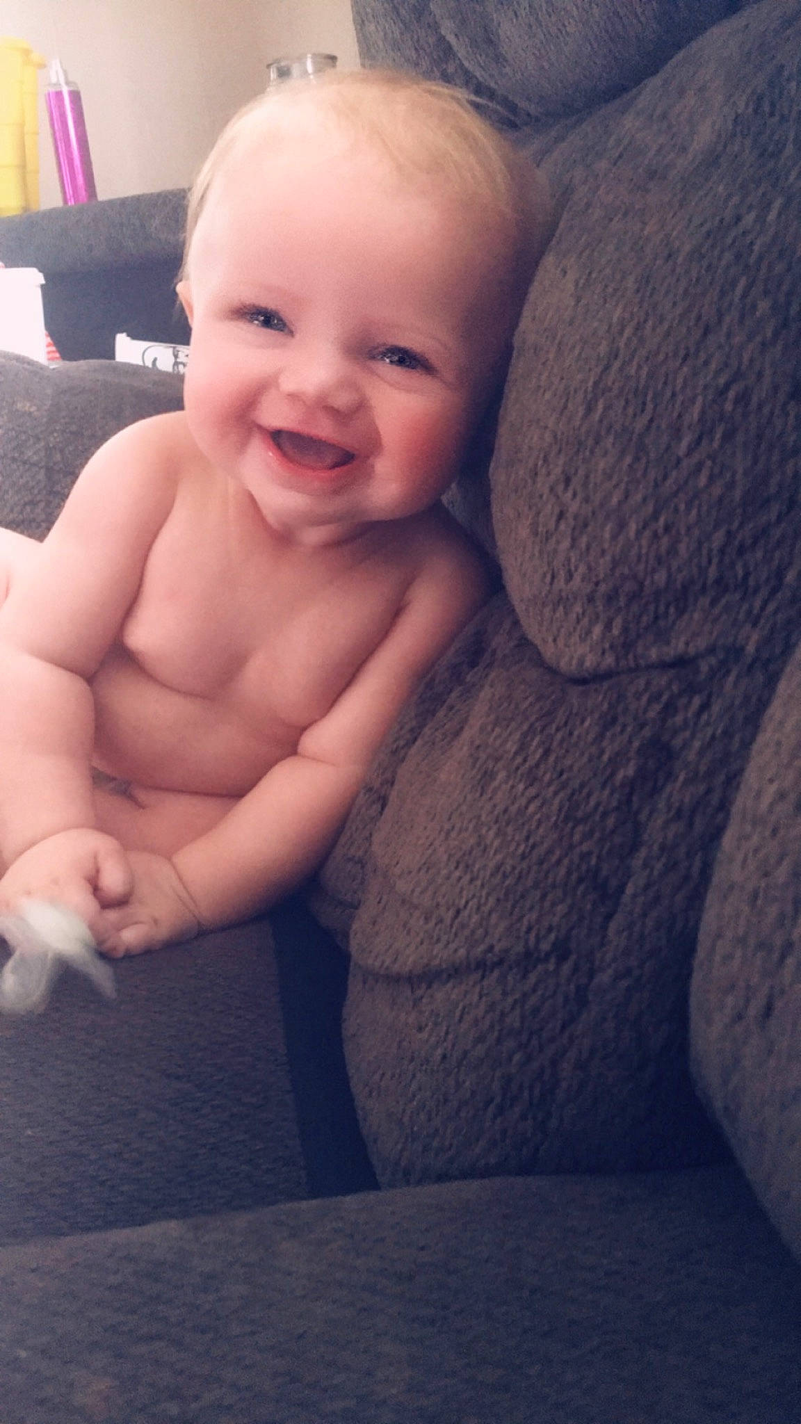 Jaxson joined the competition — help win amazing prizes! arm, baby, cheek, chest, child, chin, eye, face, facial_expression, hand, head, joy, leg, lip, mouth, nose, person, skin, smile, toddler