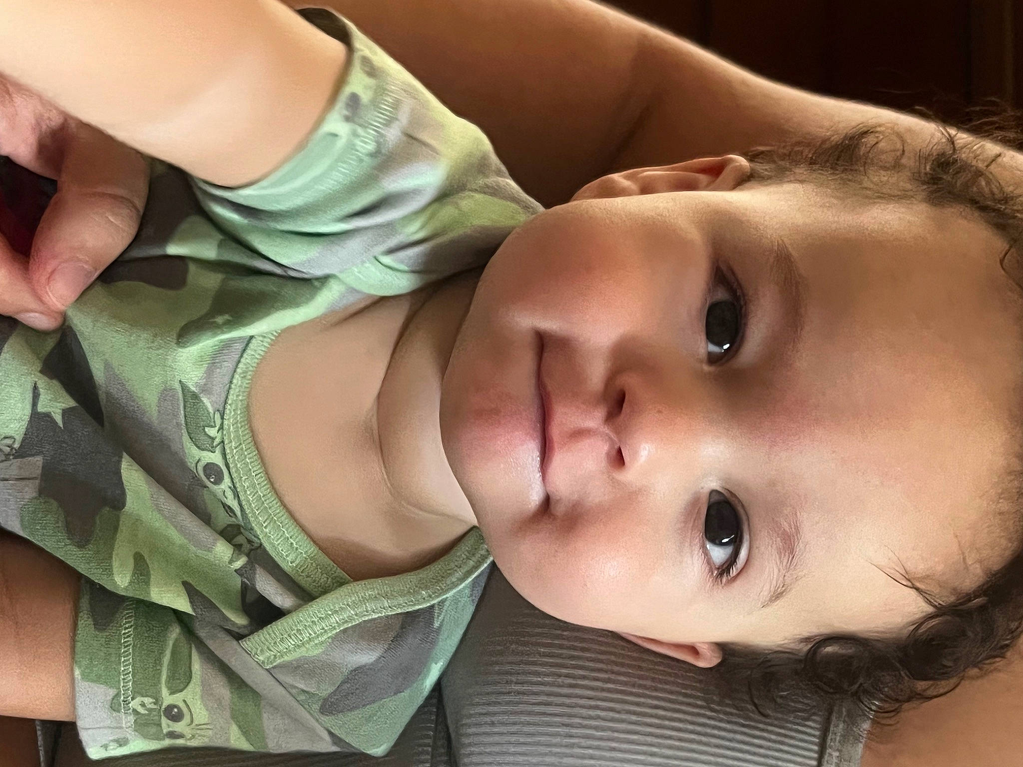 Ayden. Colon is registered to the contest to win money with this photo: baby, cheek, chin, ear, eye, eyebrow, eyelash, flash_photography, forehead, happy, human_body, iris, jaw, lip, mouth, neck, nose, person, plant, skin