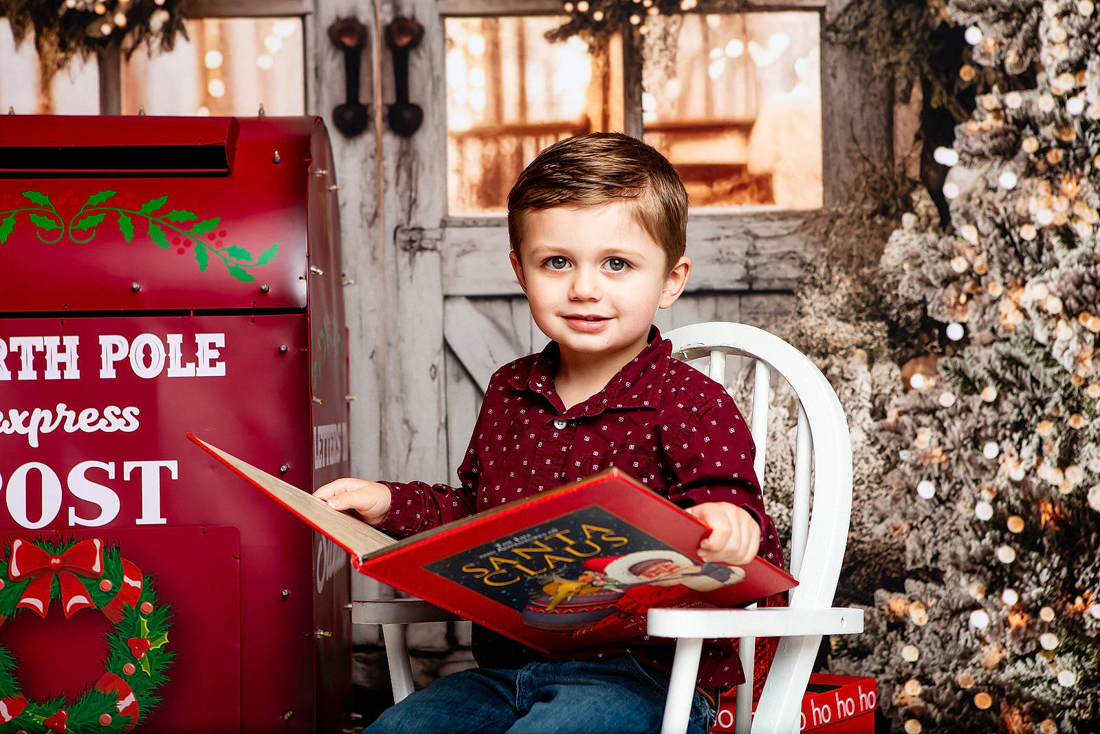 Branson joined the competition — help win amazing prizes! child, christmas, christmas_eve, event, fun, happy, holiday, joy, person, play, portrait_photography, publication, reading, red, room, sitting, sleeve, smile, t_shirt, toddler