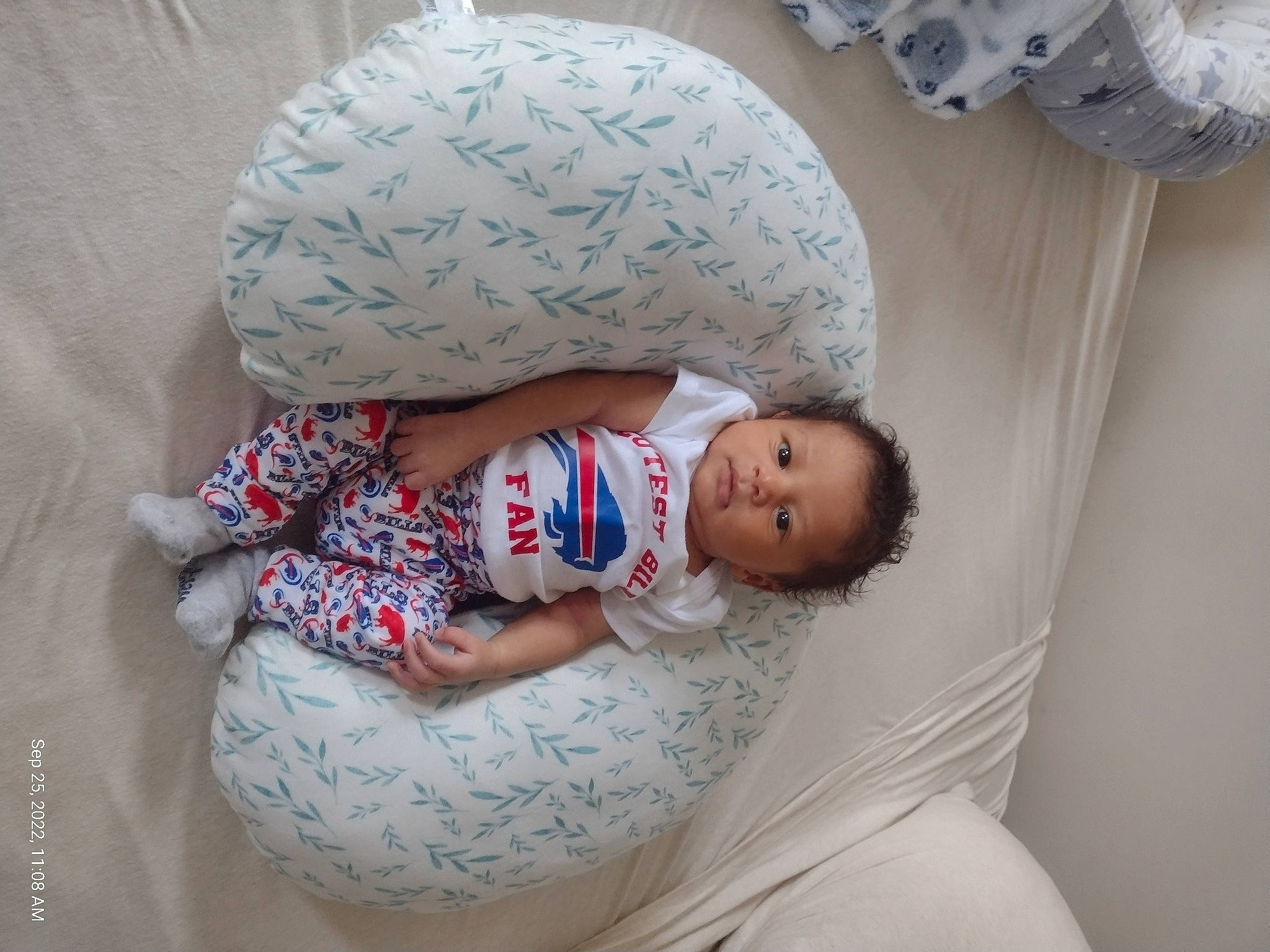 Kyson joined the competition — help win amazing prizes! baby, baby_products, baby_safety, baby_sleeping, baby_toddler_clothing, bed, bed_sheet, bedding, bedtime, child, comfort, linens, nap, pattern, person, room, sitting, sleep, textile, toddler