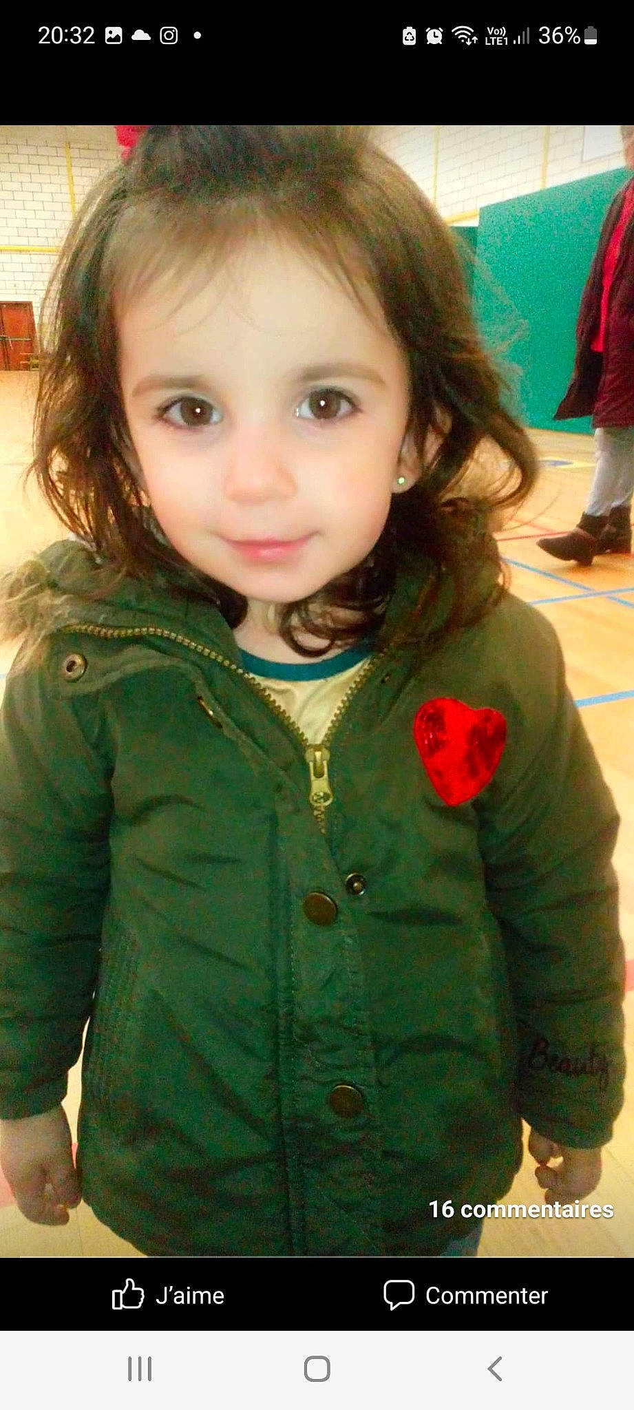 Snaïssi participe au concours pour gagner de l'argent avec cette photo : baby_toddler_clothing, cheek, child, chin, clothing, cool, eye, eyelash, forehead, hair, hairstyle, head, iris, lip, nose, organ, person, skin, sleeve, standing