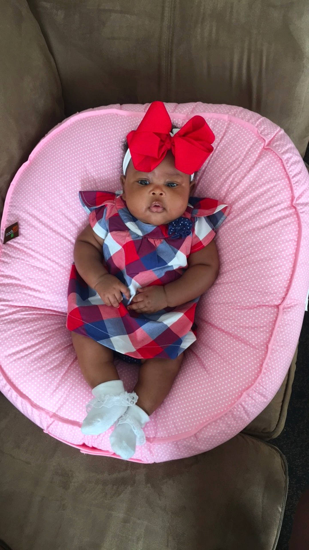 Lora is registered to the contest to win money with this photo: baby_products, baby_toys, child, infant, pink, product, textile, toddler, toy