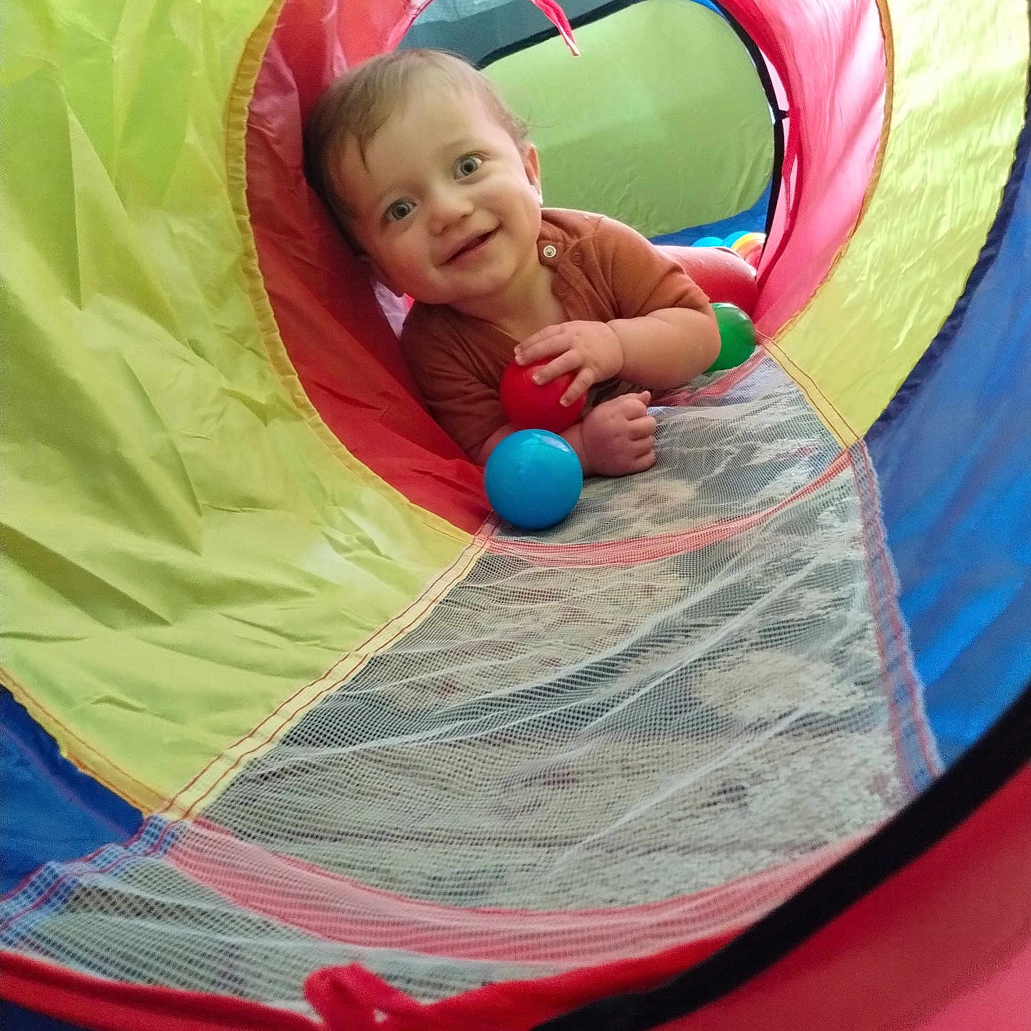 Zayne joined the competition — help win amazing prizes! architecture, baby, ball, balloon, building, face, football, head, outdoorplayarea, outdoors, person, photography, playarea, portrait, shelter, soccer, soccerball, sphere, sport, tent